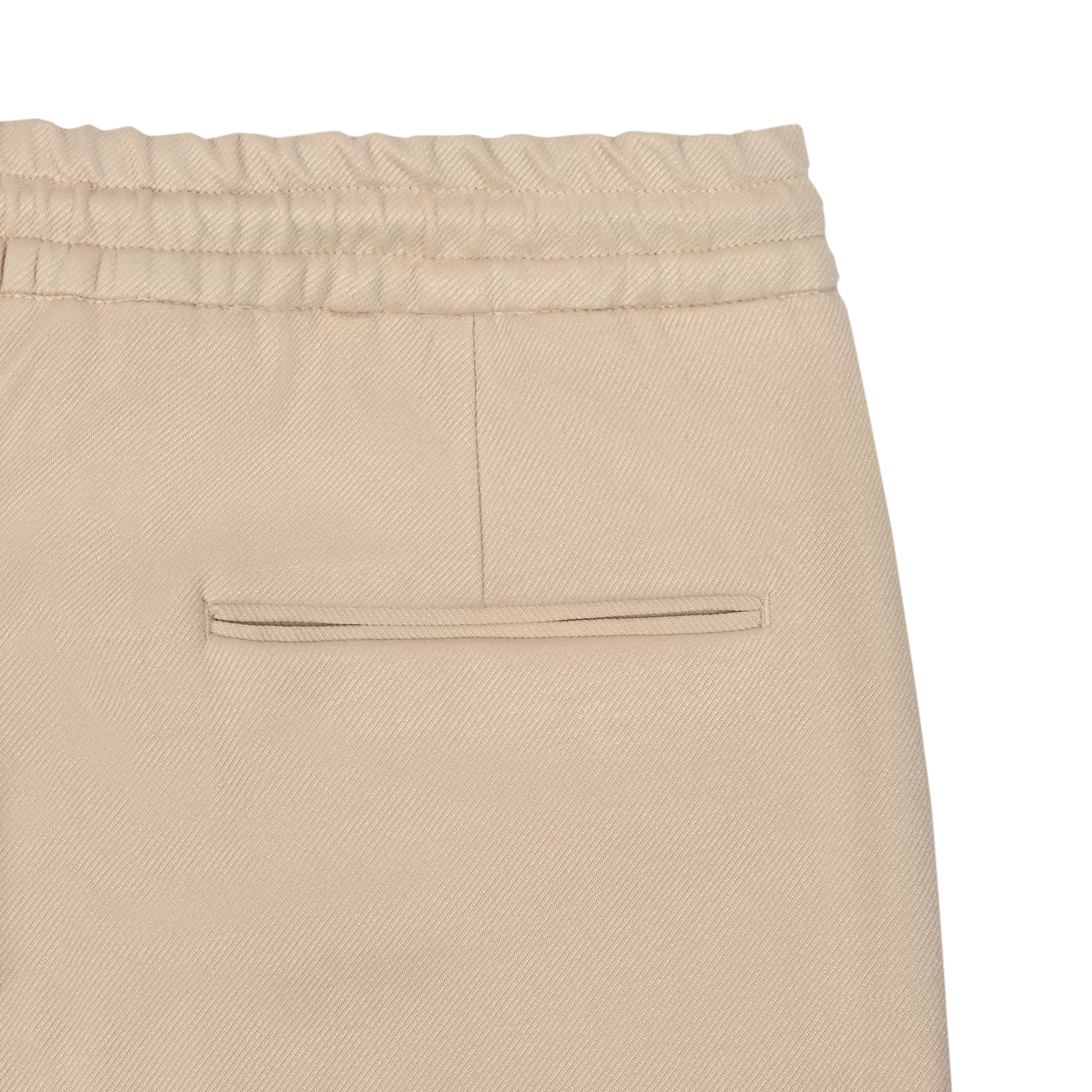 Men s Jogger Pants Cream Twill Joggers TAILOR
