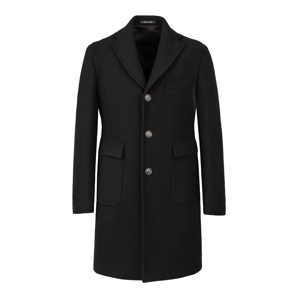 Man s black coat