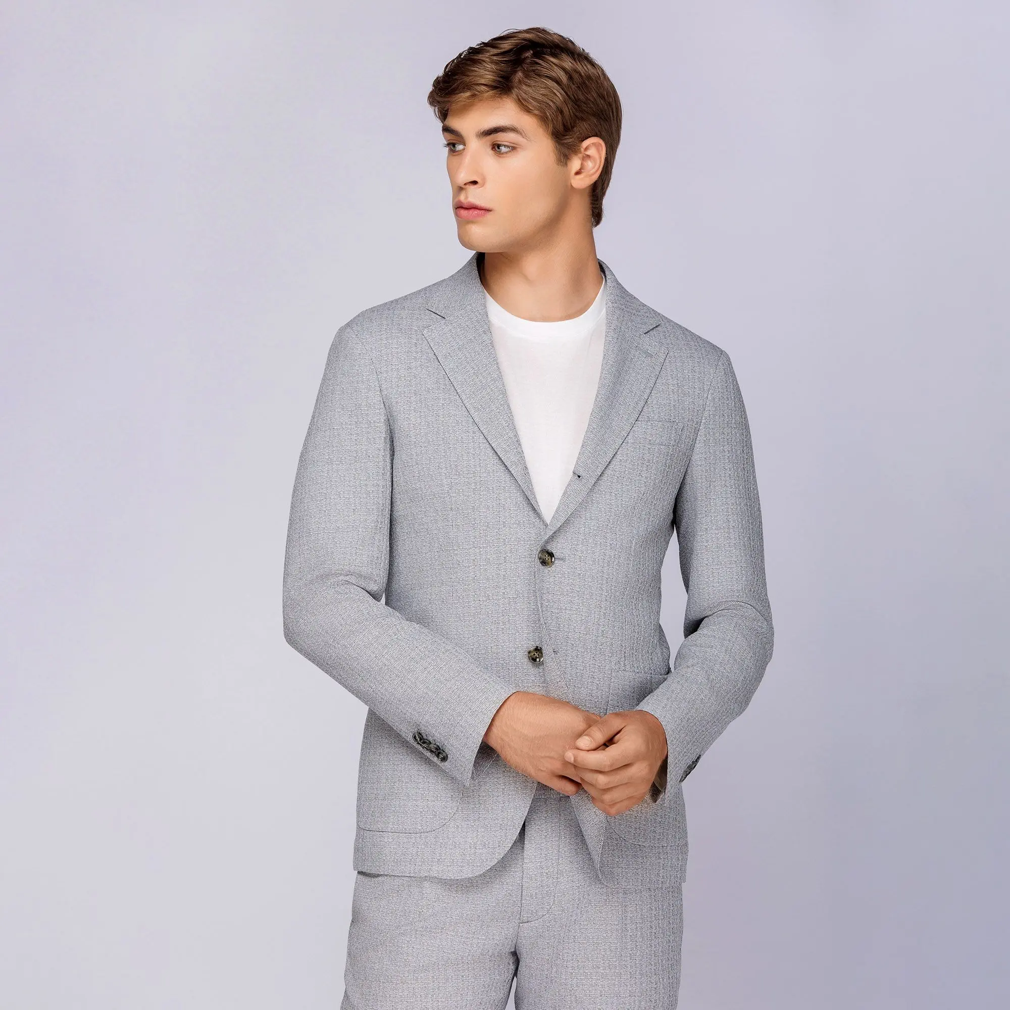Grey deals seersucker suit