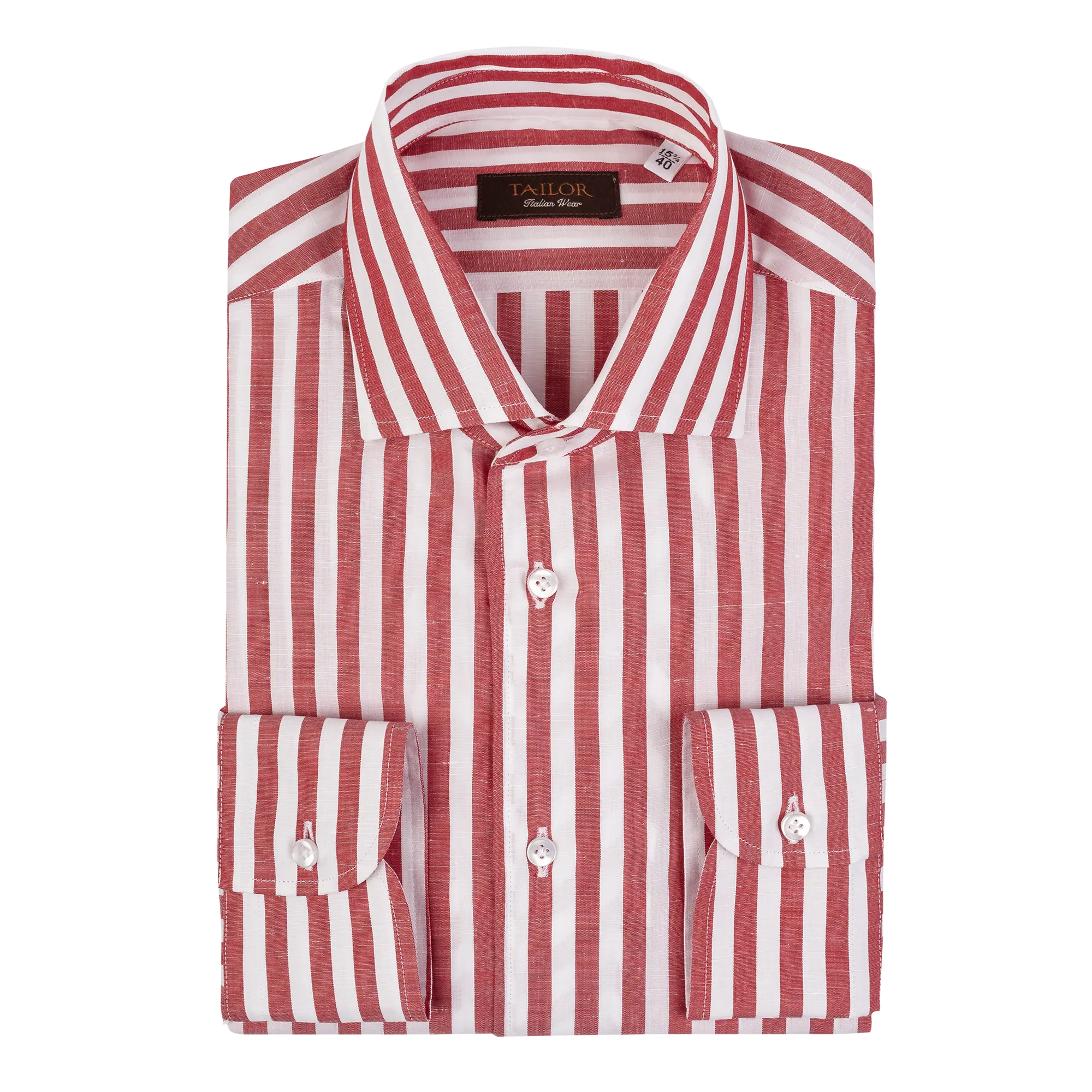 Striped red shirt deals mens