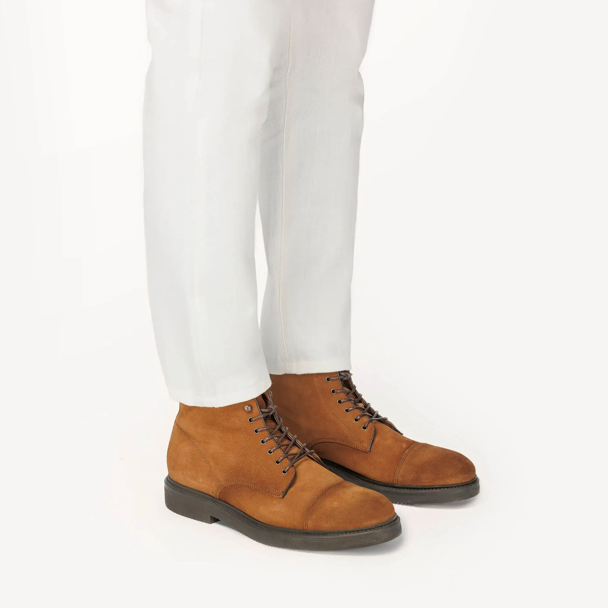 Leather suede deals boots