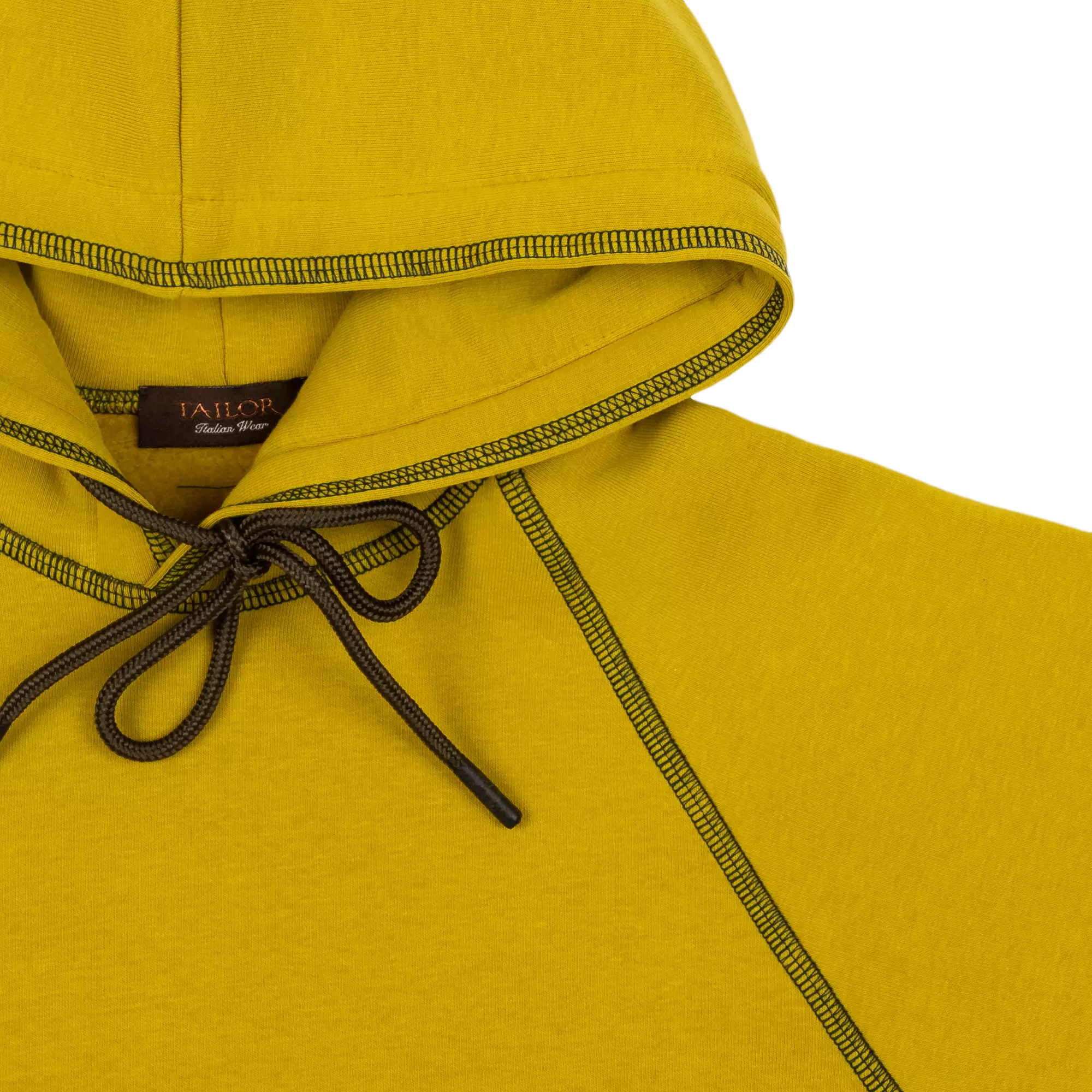 Men's Yellow Hoodie Sweater - Fall Sweatshirts