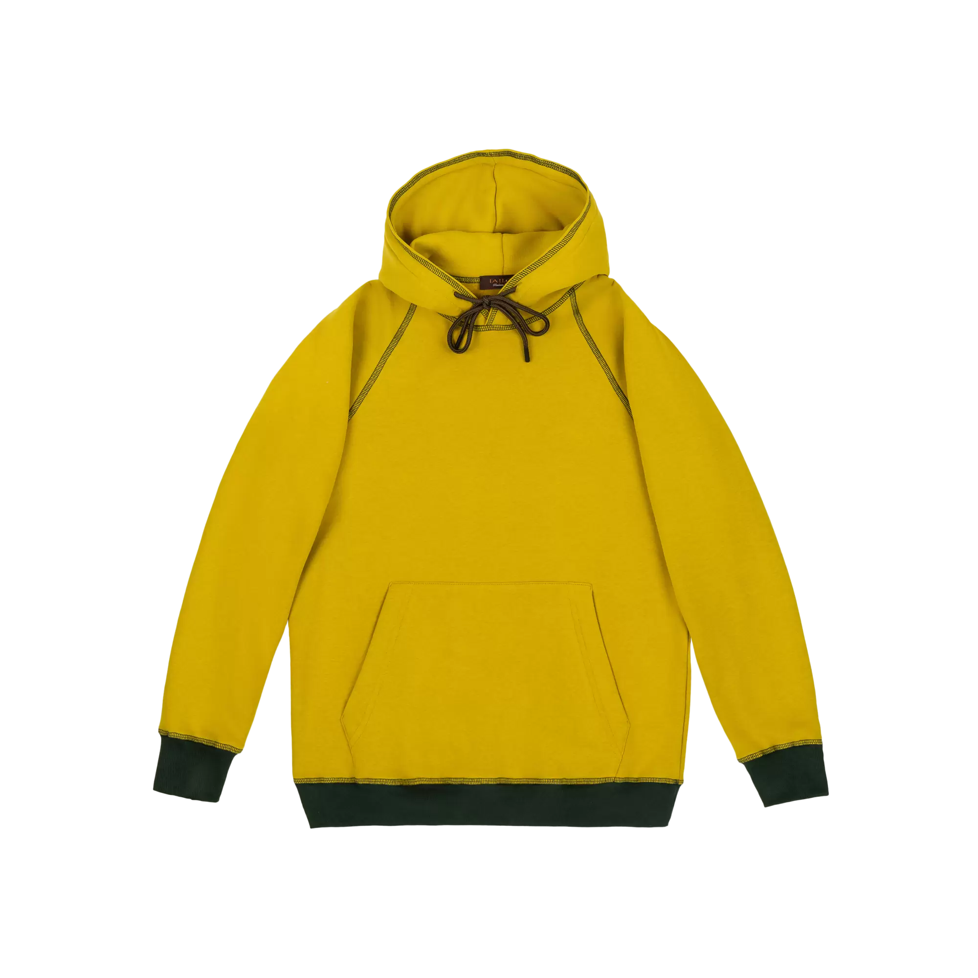 Plain yellow hoodie mens clearance