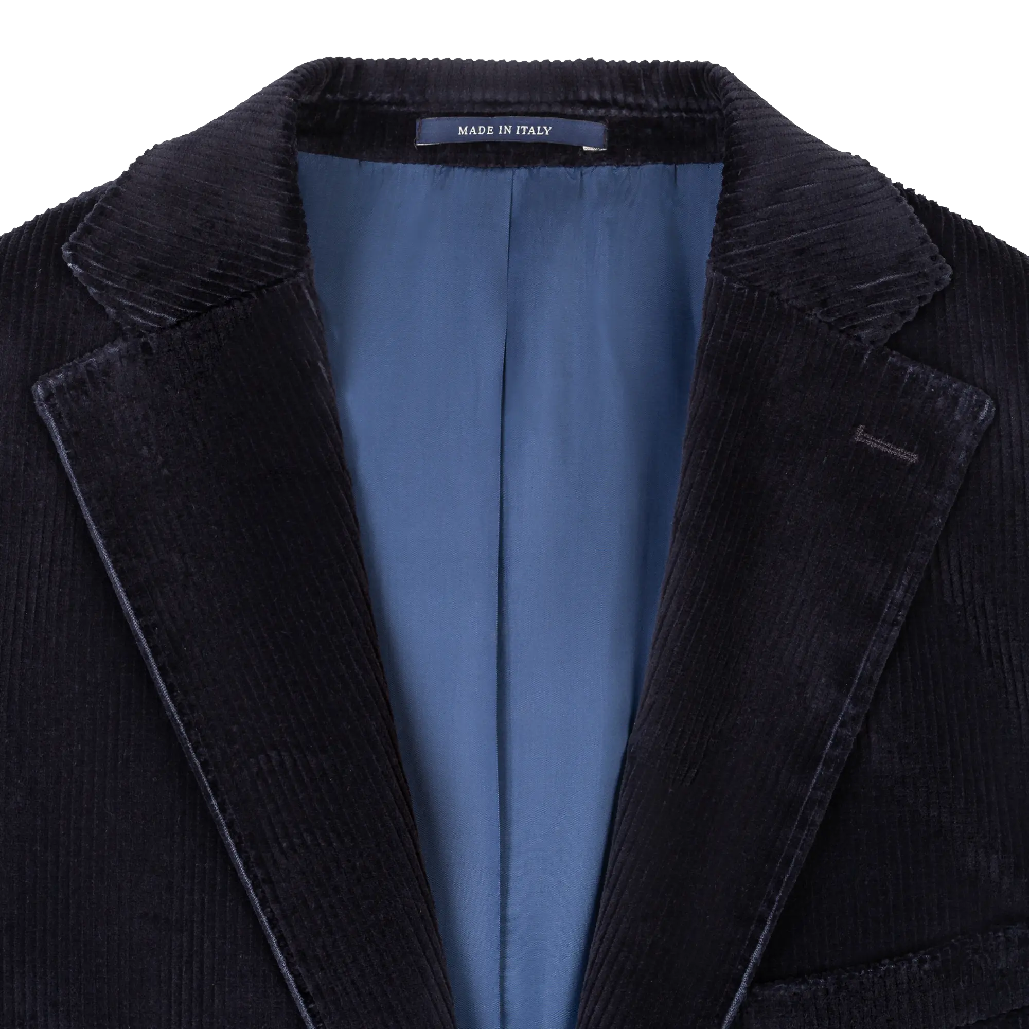 Men s Blue Corduroy Blazer Made From Cotton