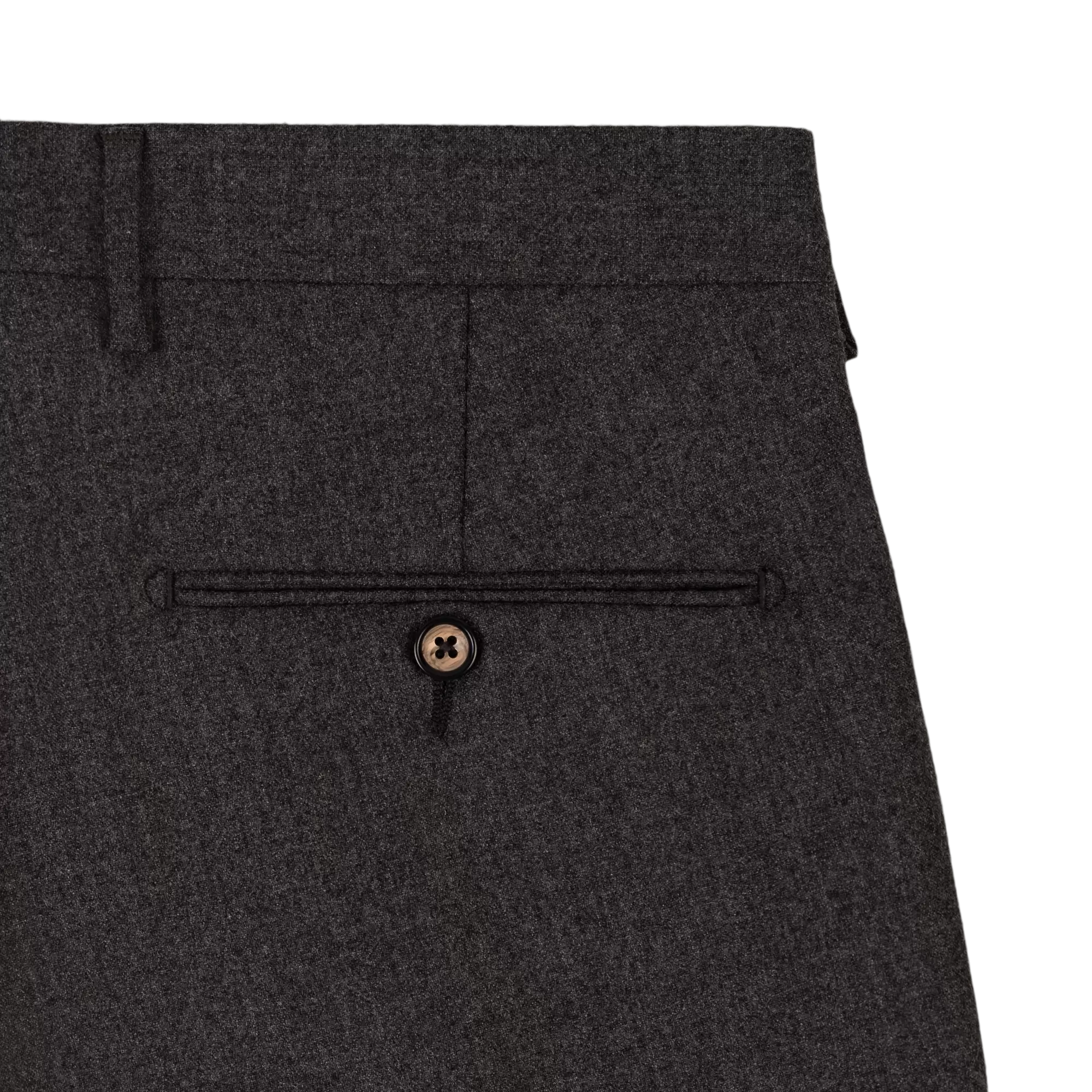 Pleated wool trousers mens store