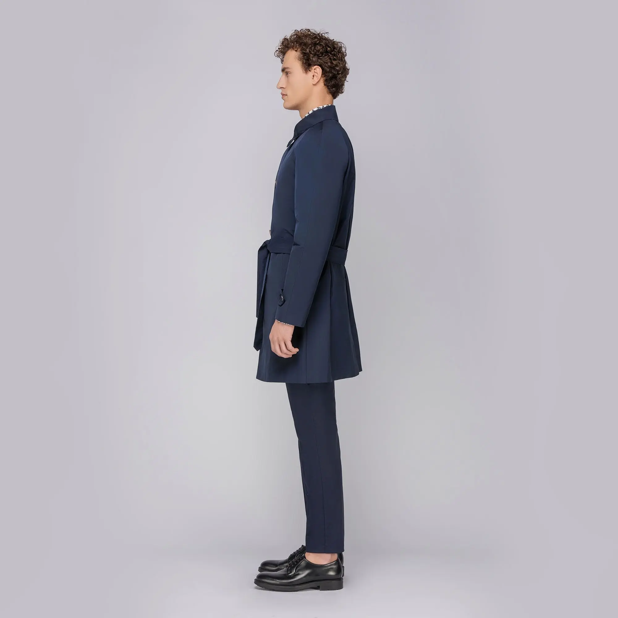 Hugo boss hotsell trench coat herre