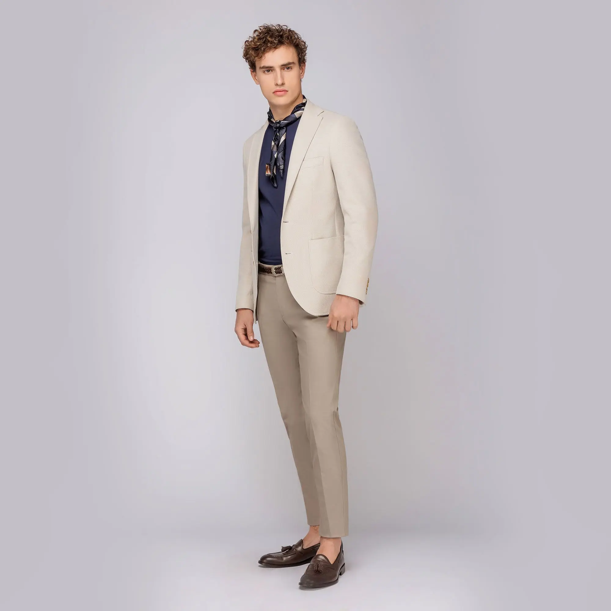 Casual jersey clearance blazer