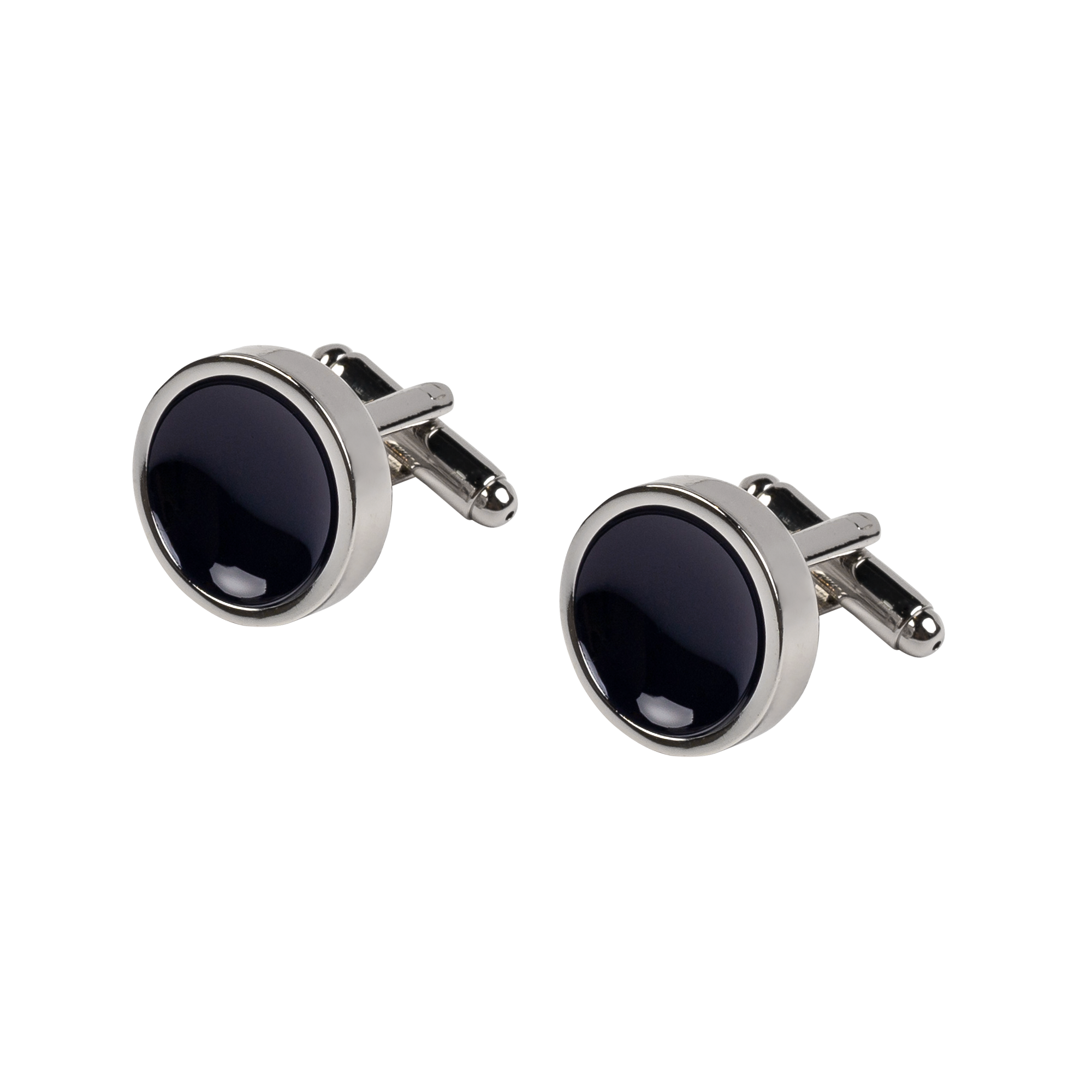 Plain Blue Cufflinks
