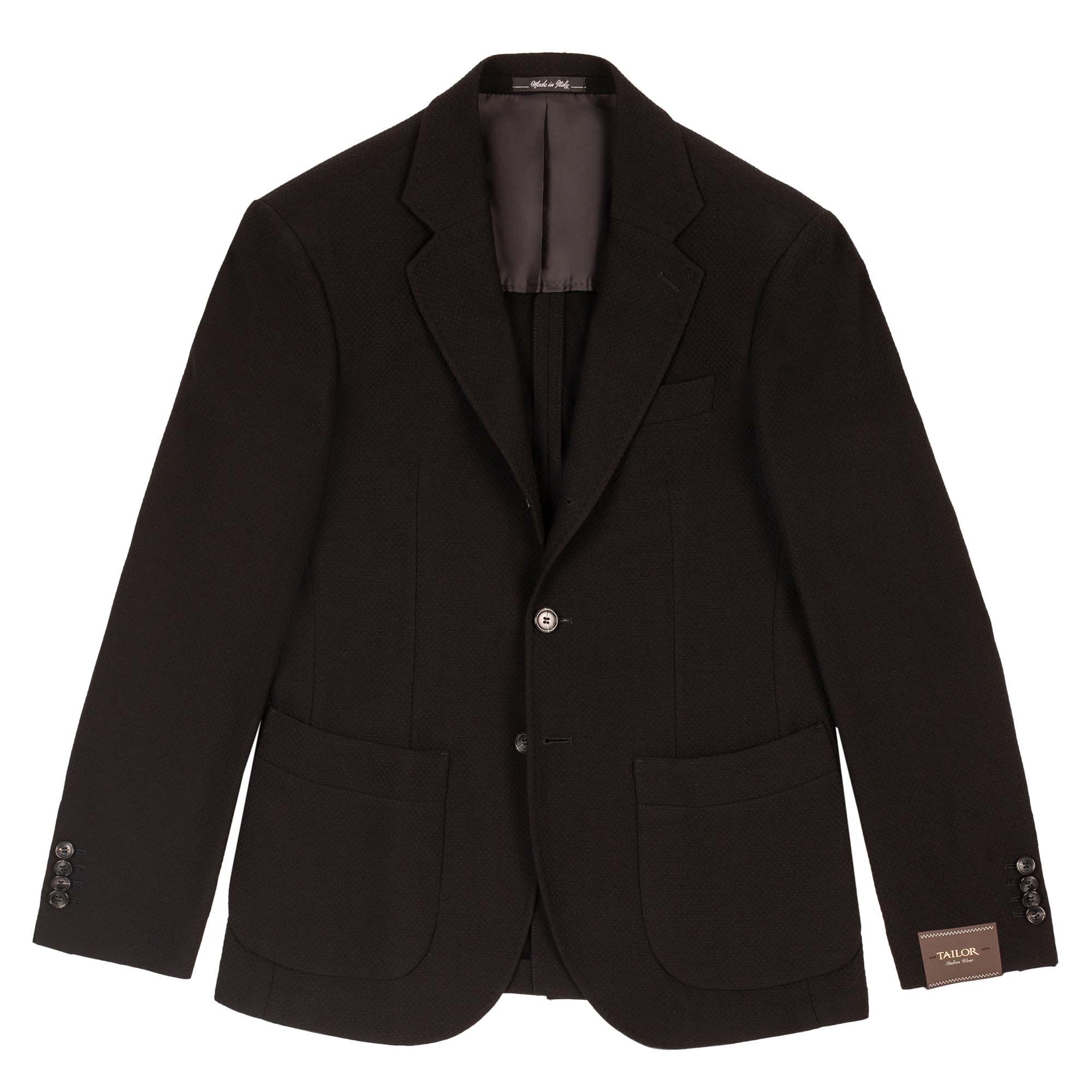 Black Wool Blazer Mens