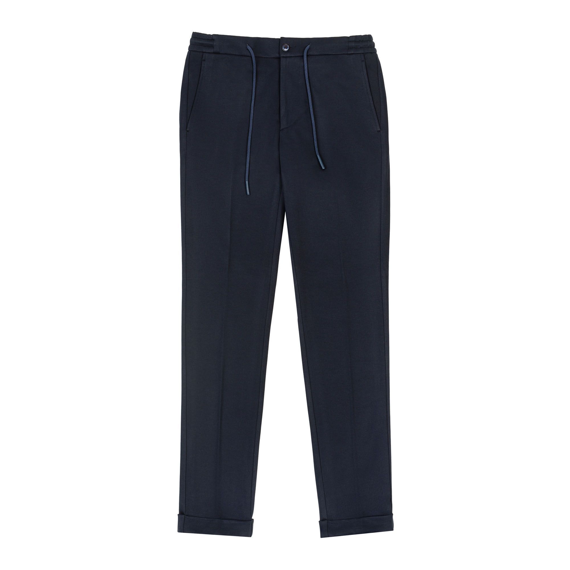 Men's Blue Stretch Jogger Pants
