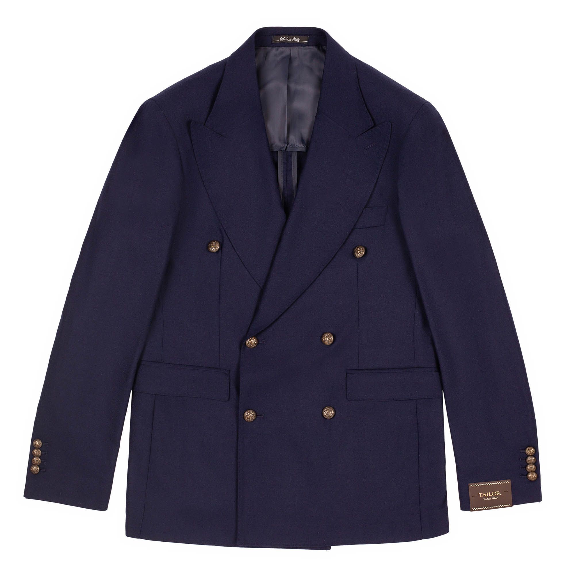 Blue Double Breasted Blazer 