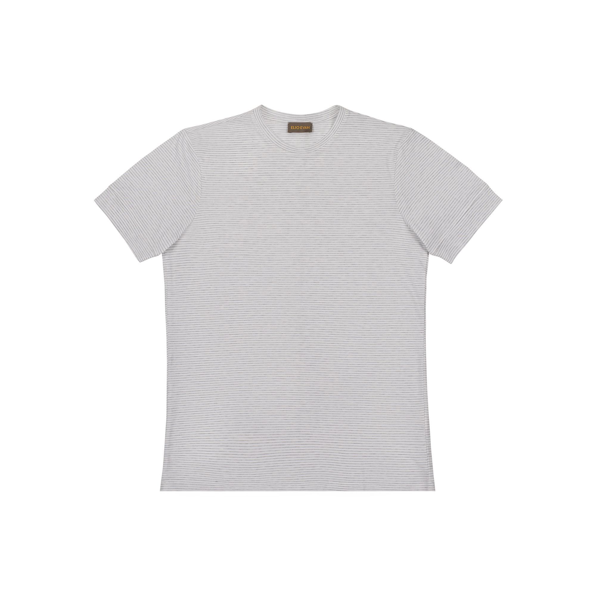 Grey Striped T-Shirt