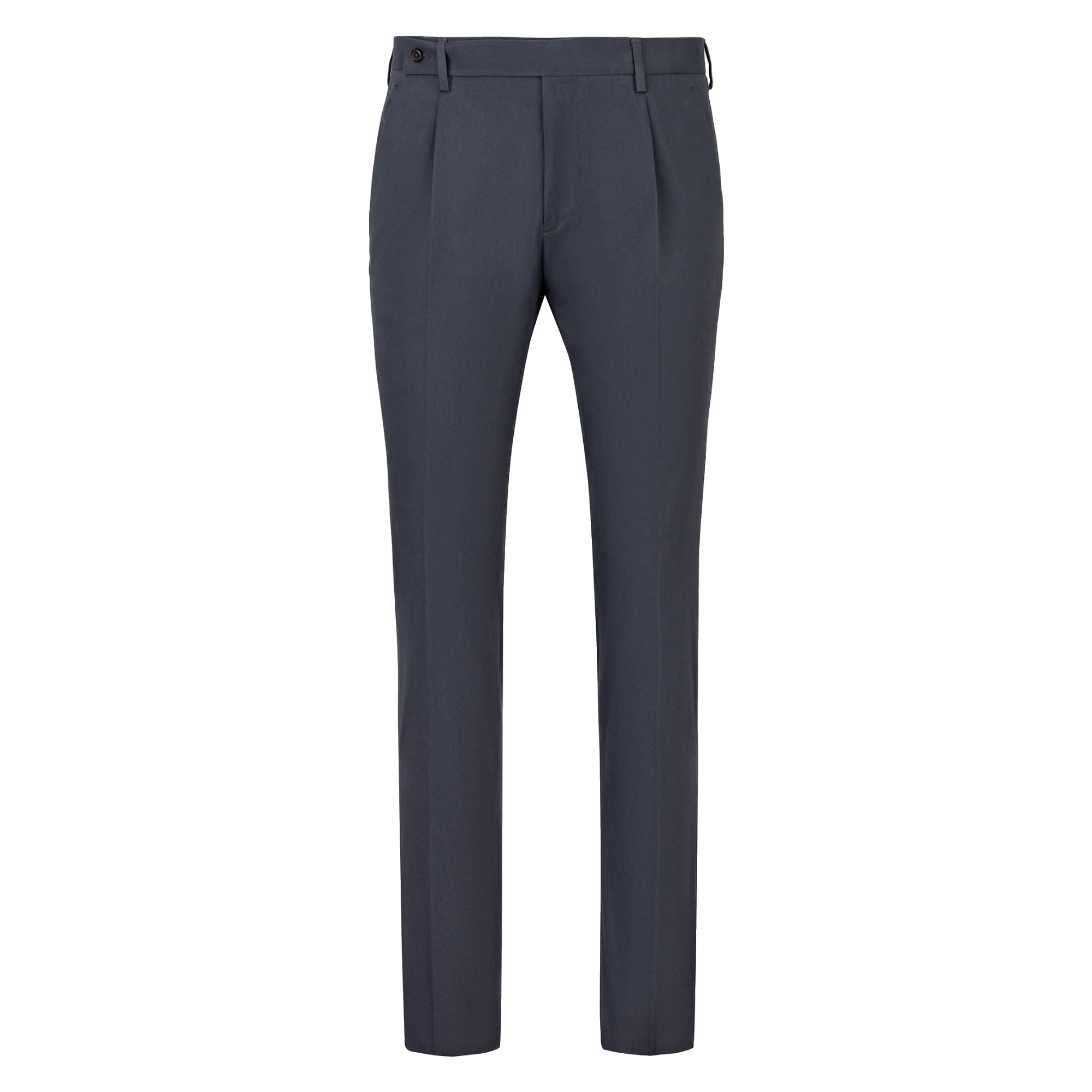 Plain Grey Trousers Silvkslac.1.Pio