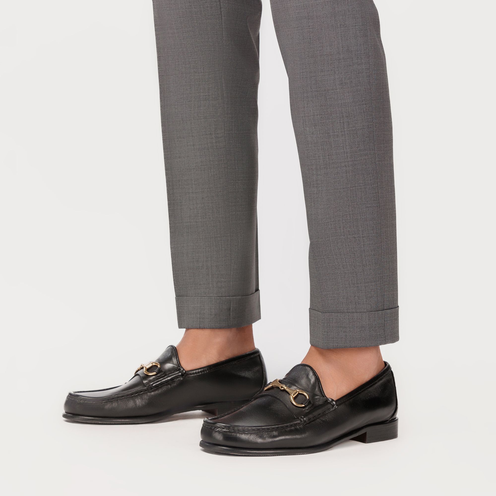 Horsebit Loafers Black