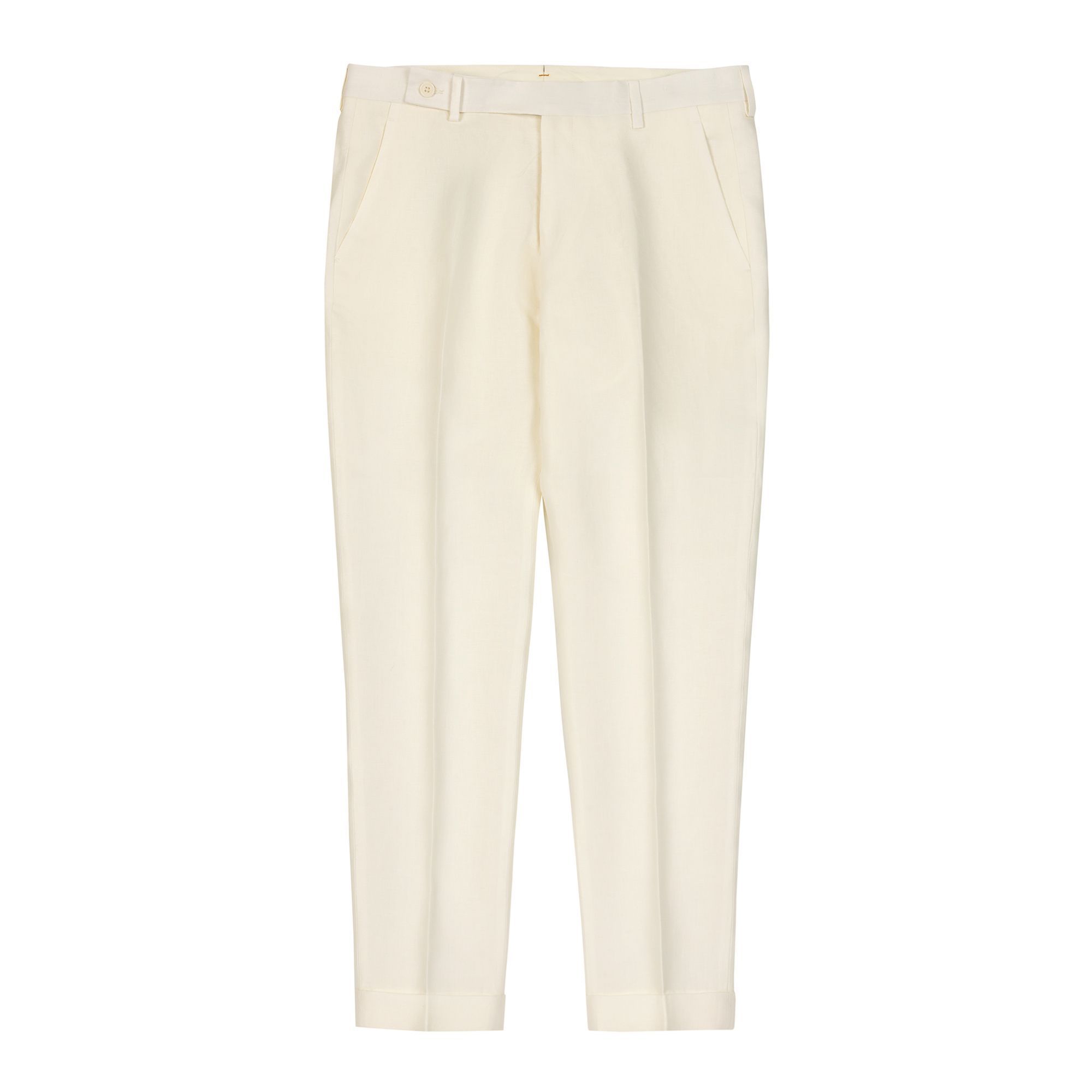 Men’s White Linen Pants
