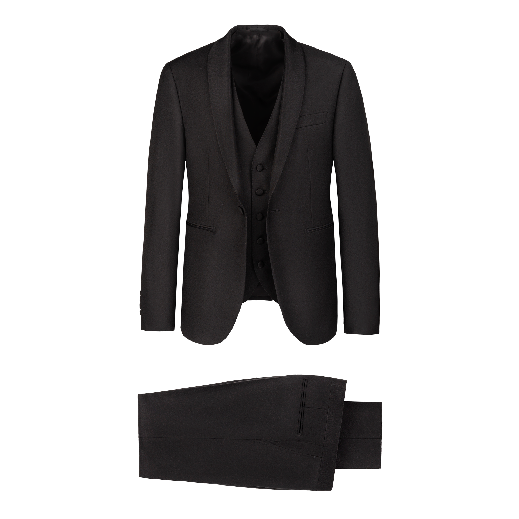 Black tuxedo grain de poudre