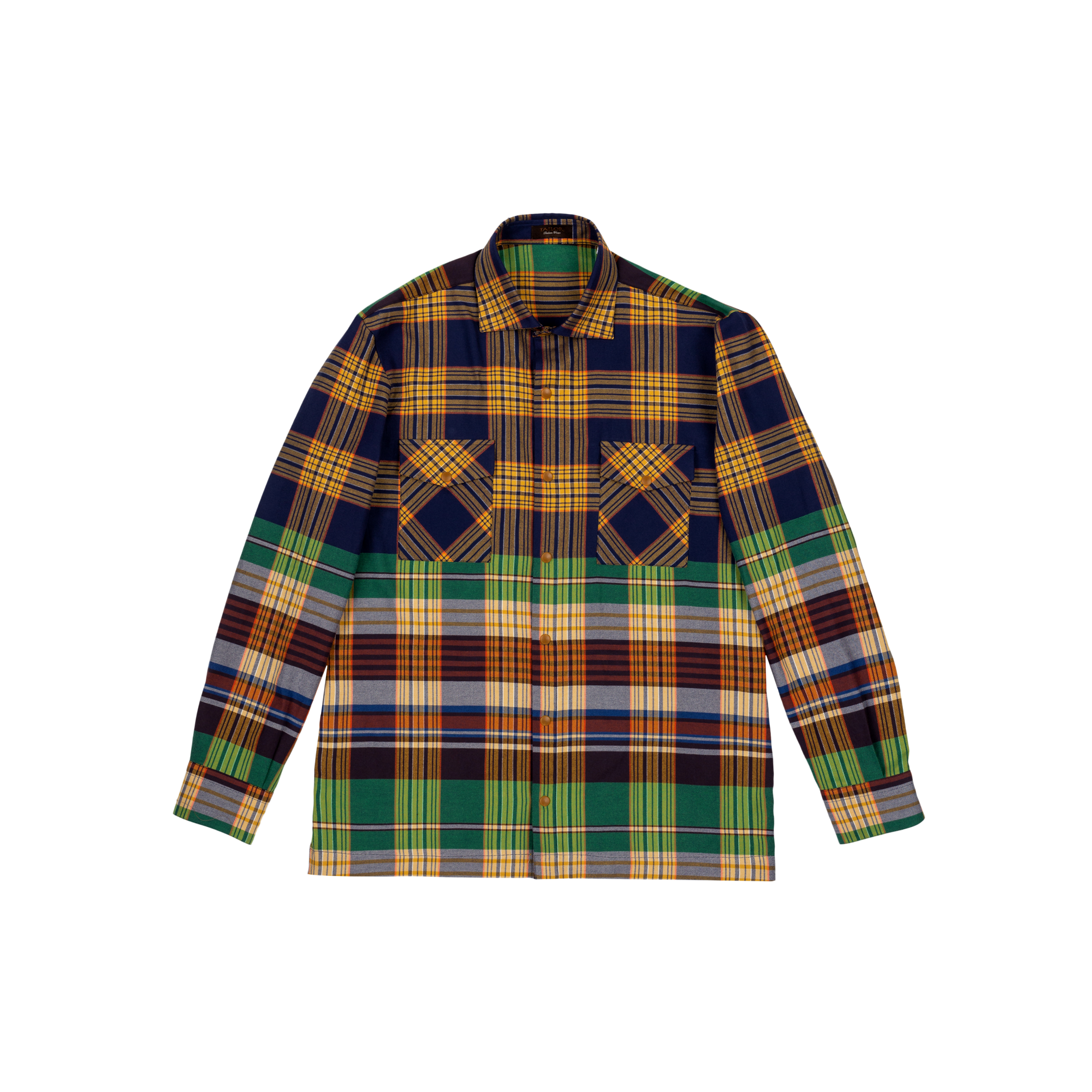 Evolving Tartan Check Overshirt - Men's