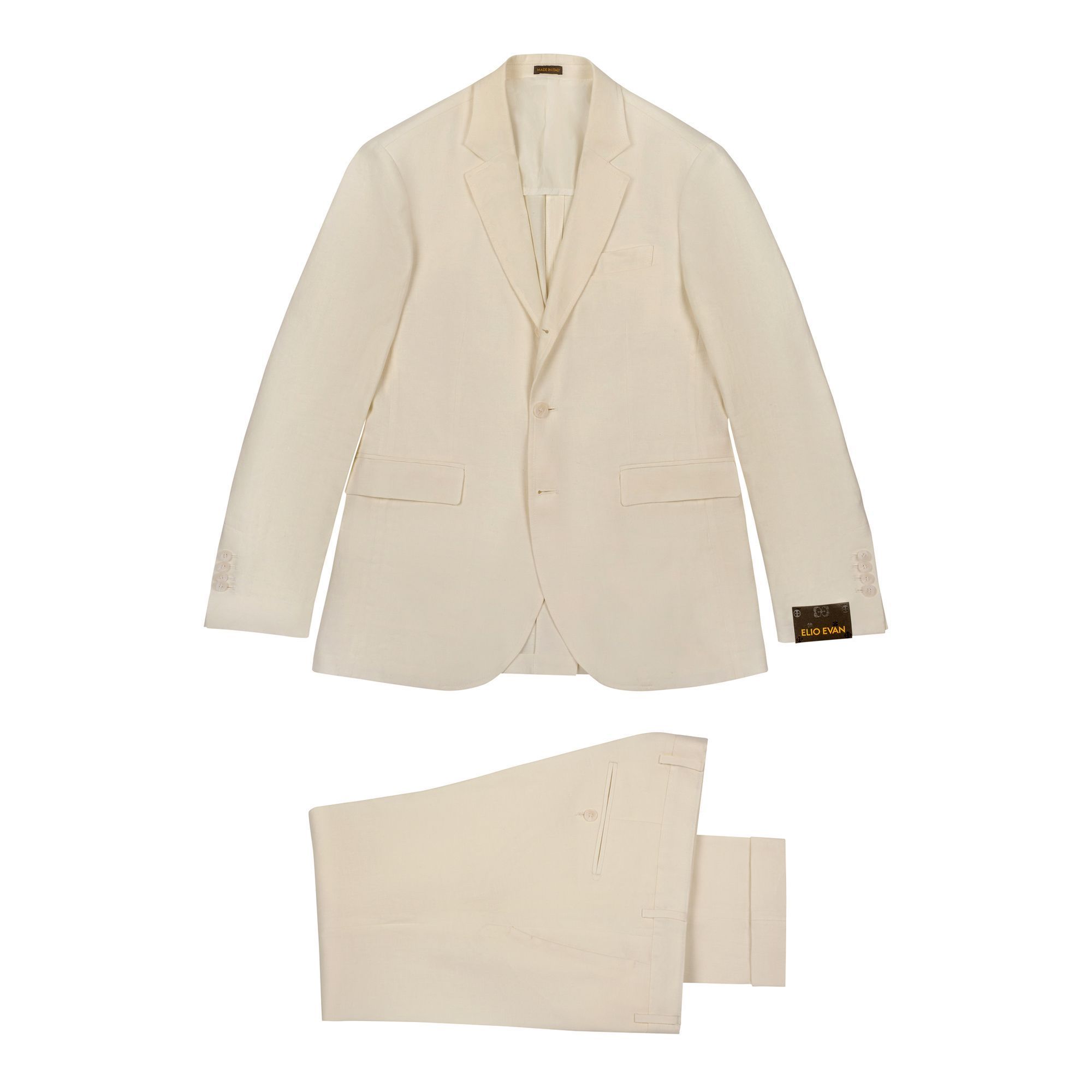 Casablanca White Linen Suit