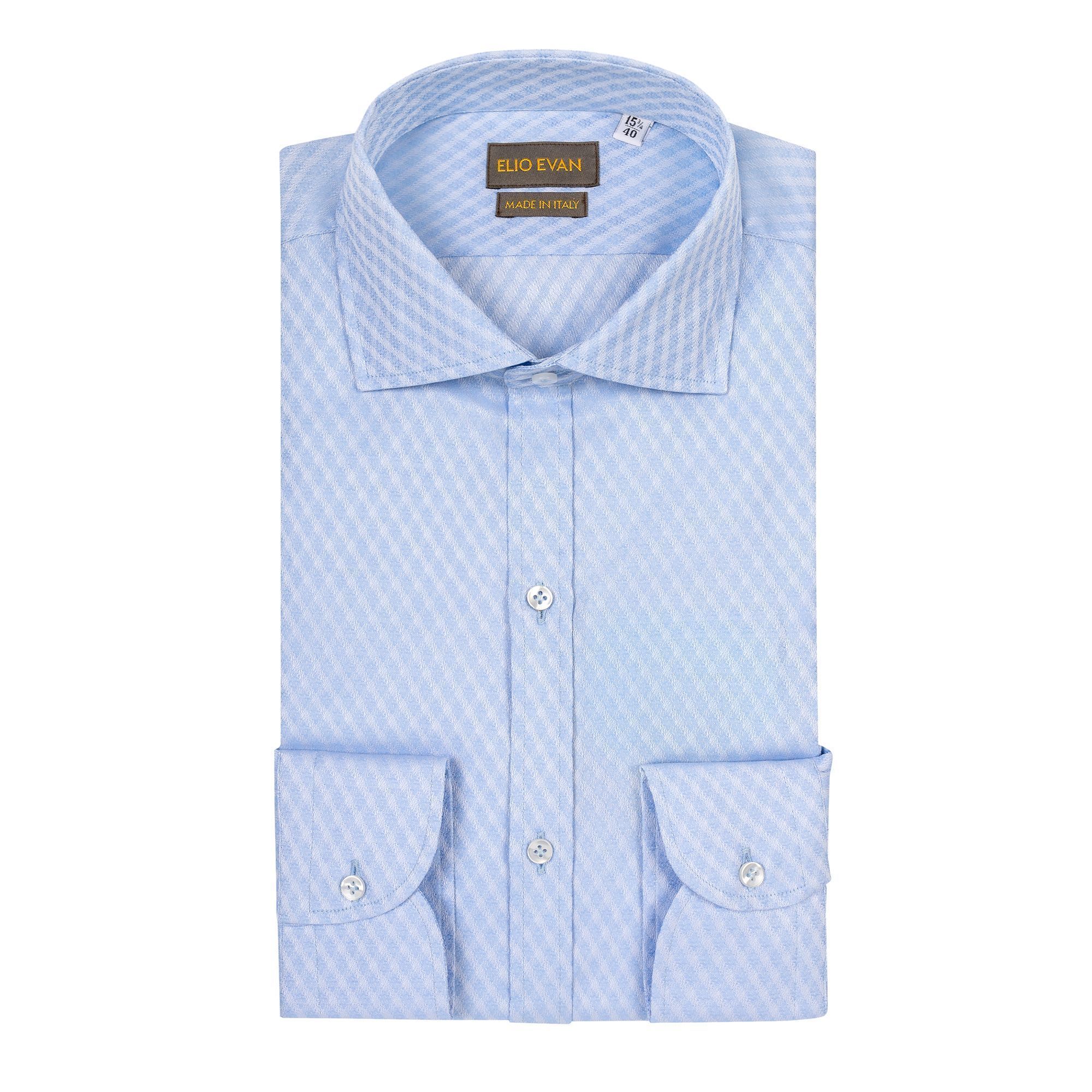 Light blue Textured Shirt