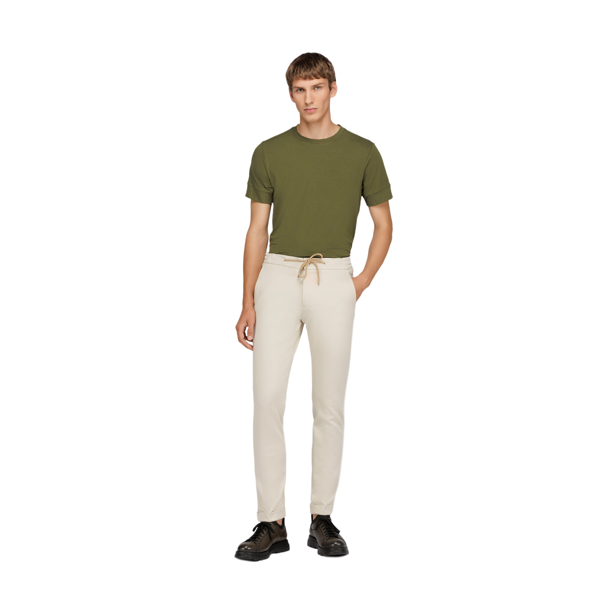 Men's jogger pants cream