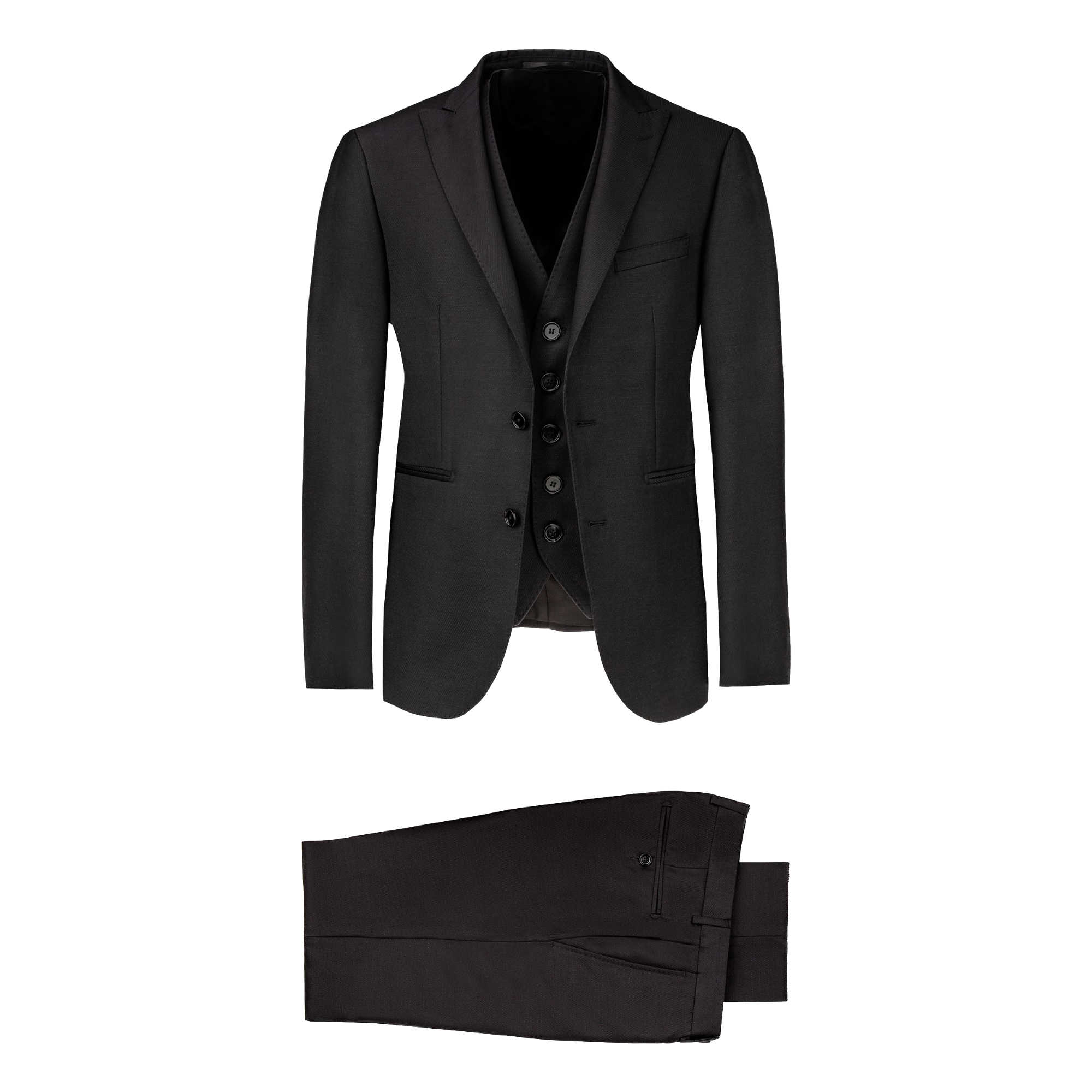 Men's Black Suit Brsva58.1.2