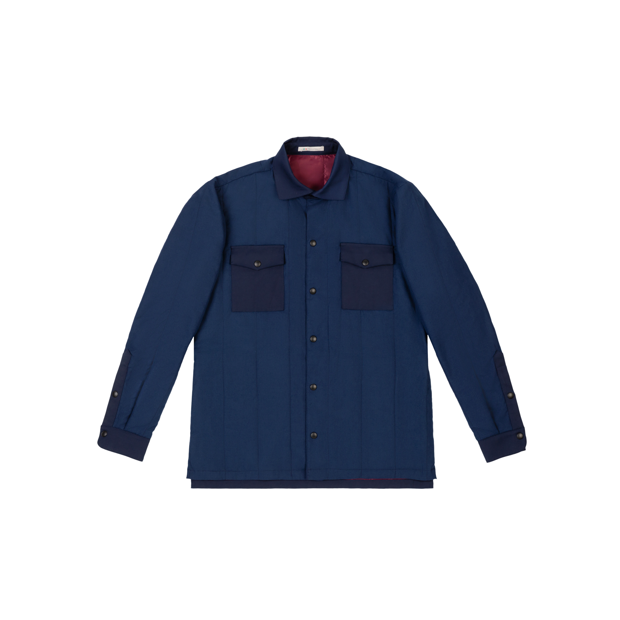 Men's Blue Overshirt Jacket