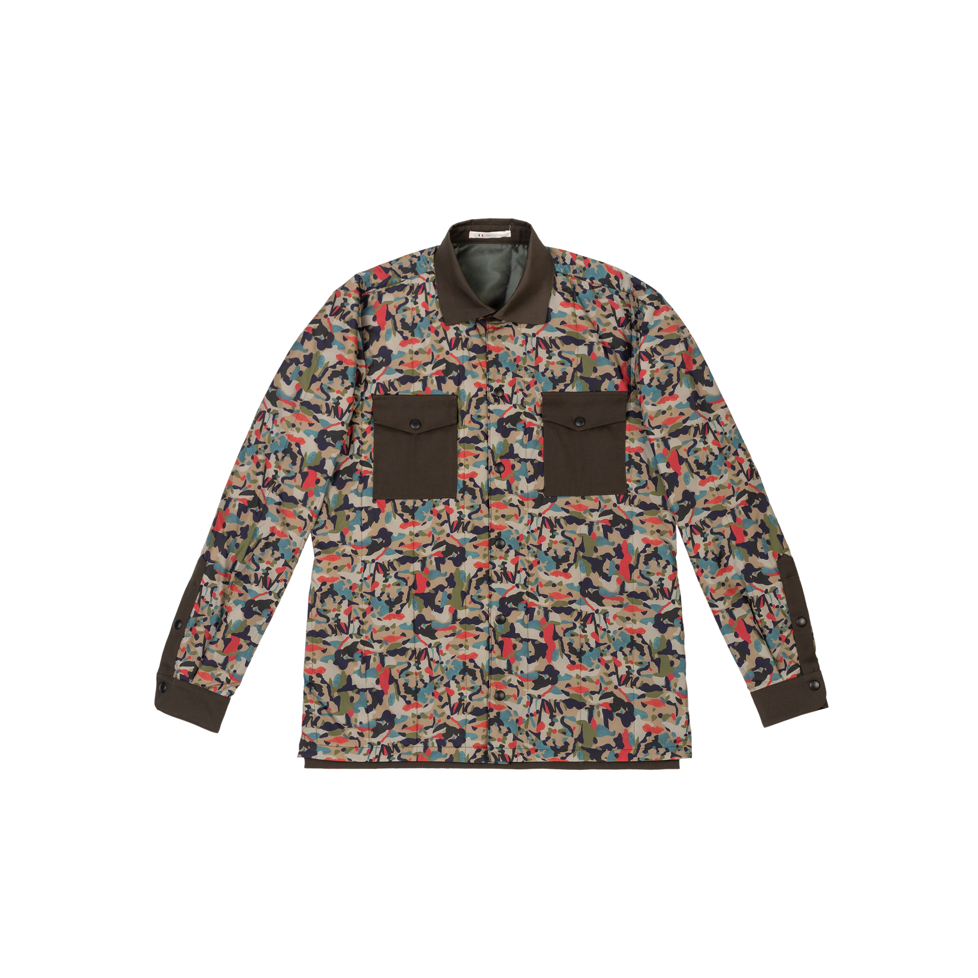 Men's Camo Overshirt Jacket