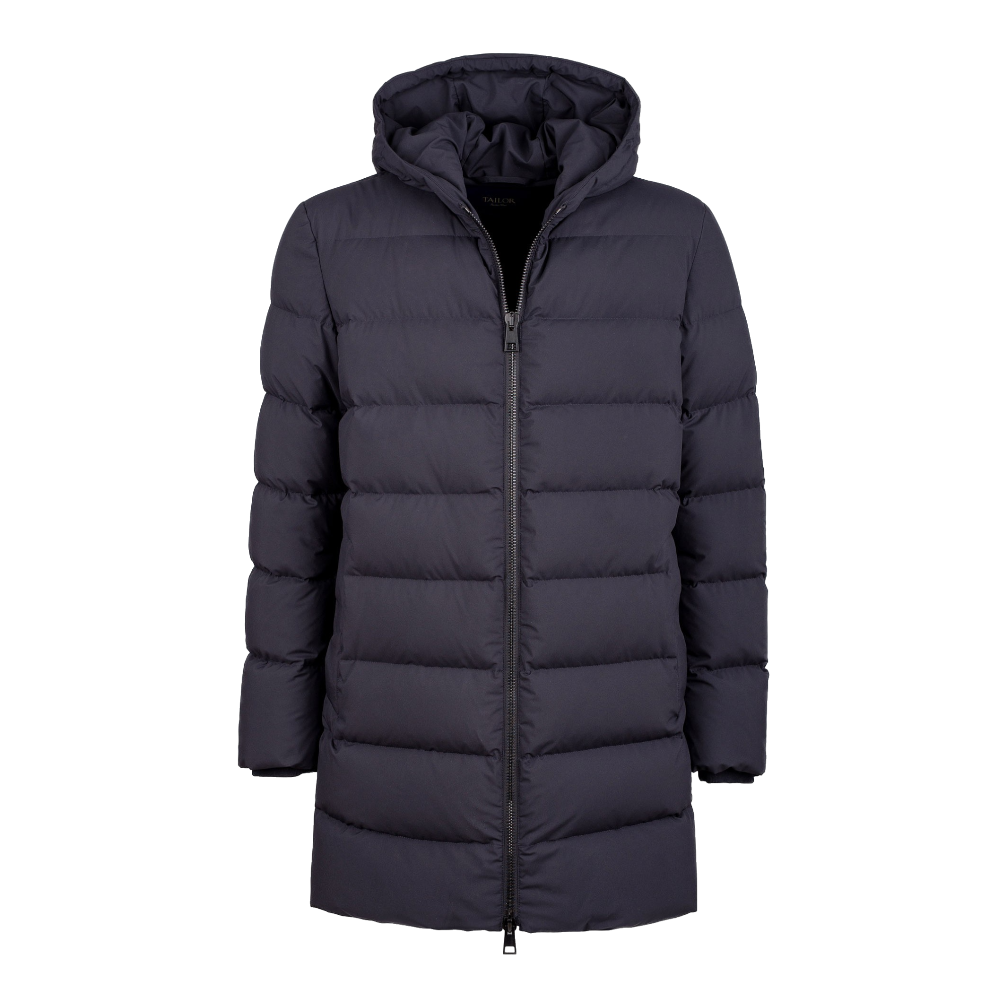 Men's Blue Puffer Overcoat Cp1177.1.Blu