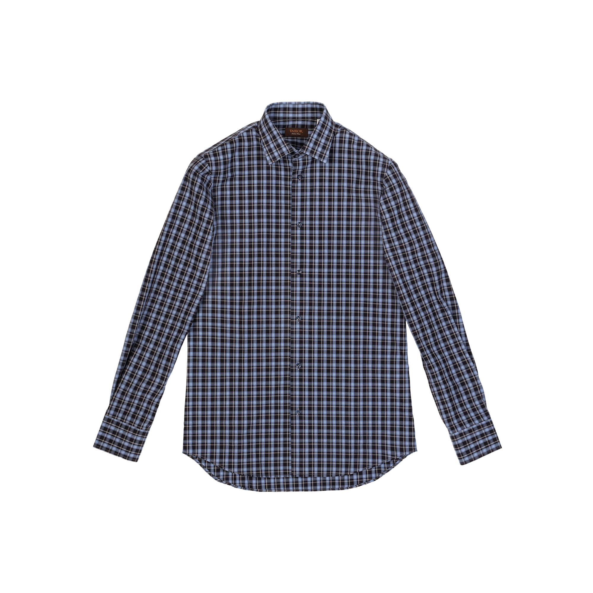Men's Plaid Blue Shirt