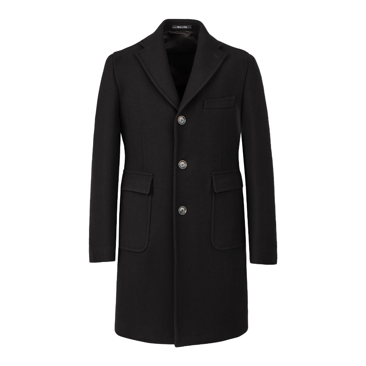 Plain black coat shop