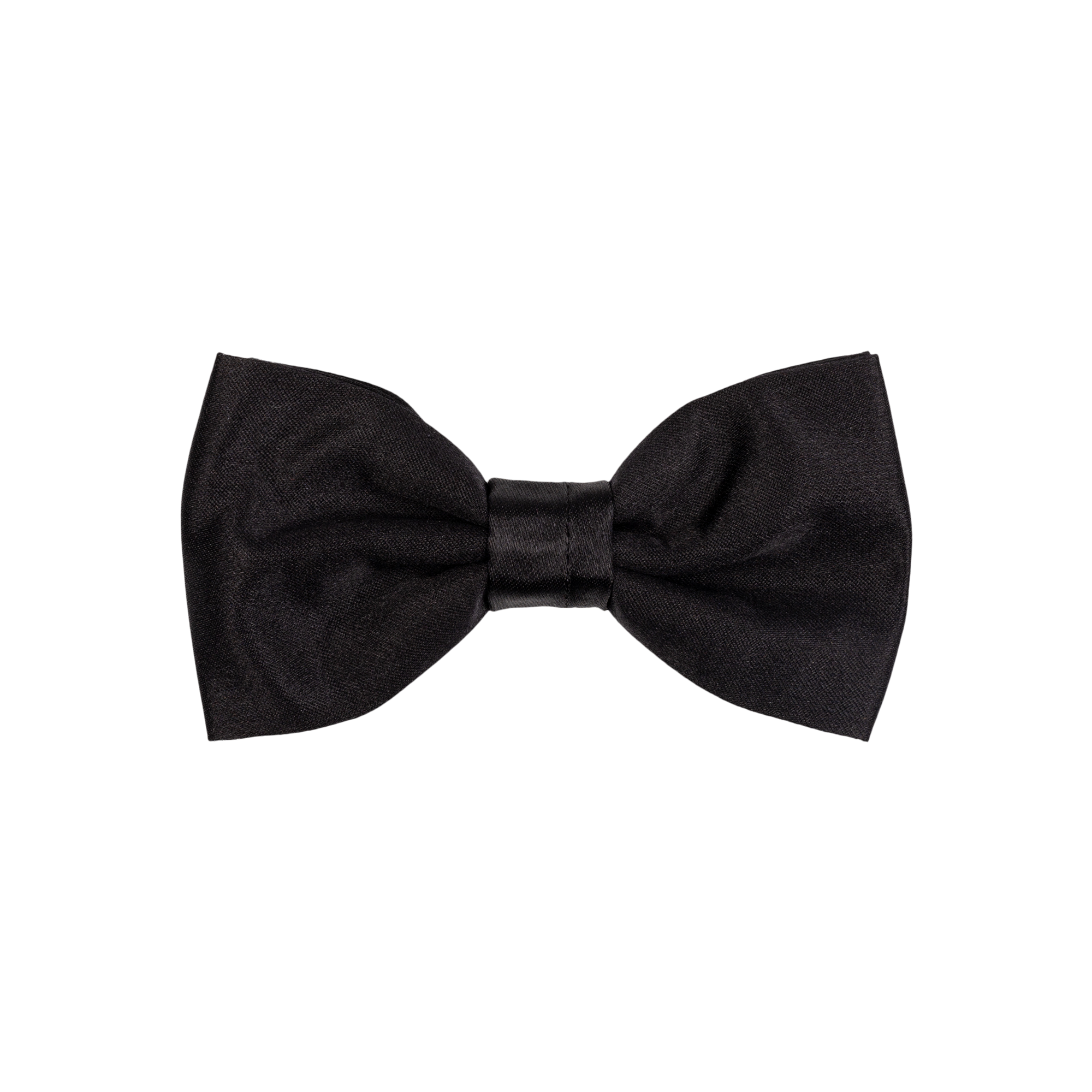 Black Silk Bow Tie