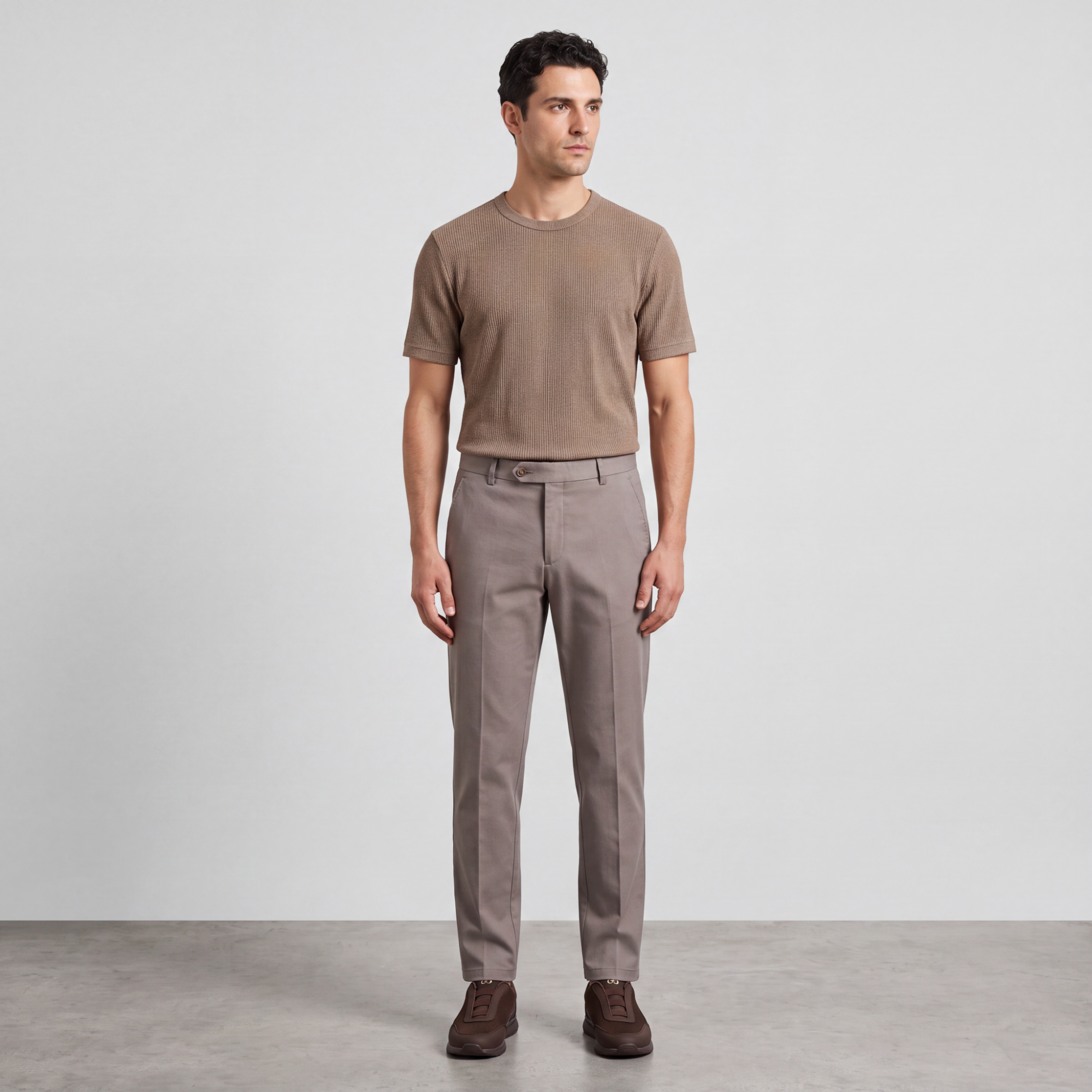 Men’s Grey Chino Pants