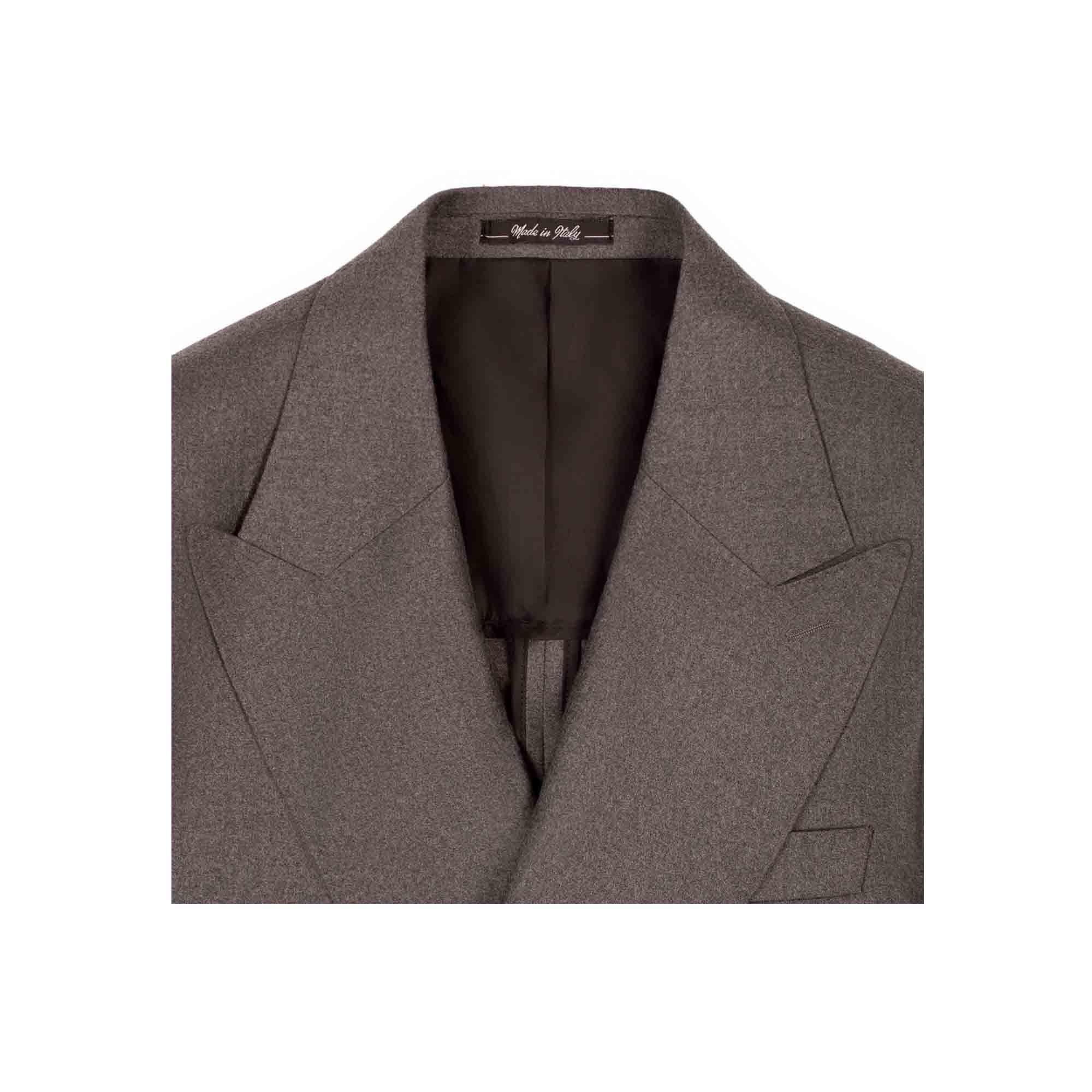 Gray Men's Double Breasted Jacket
