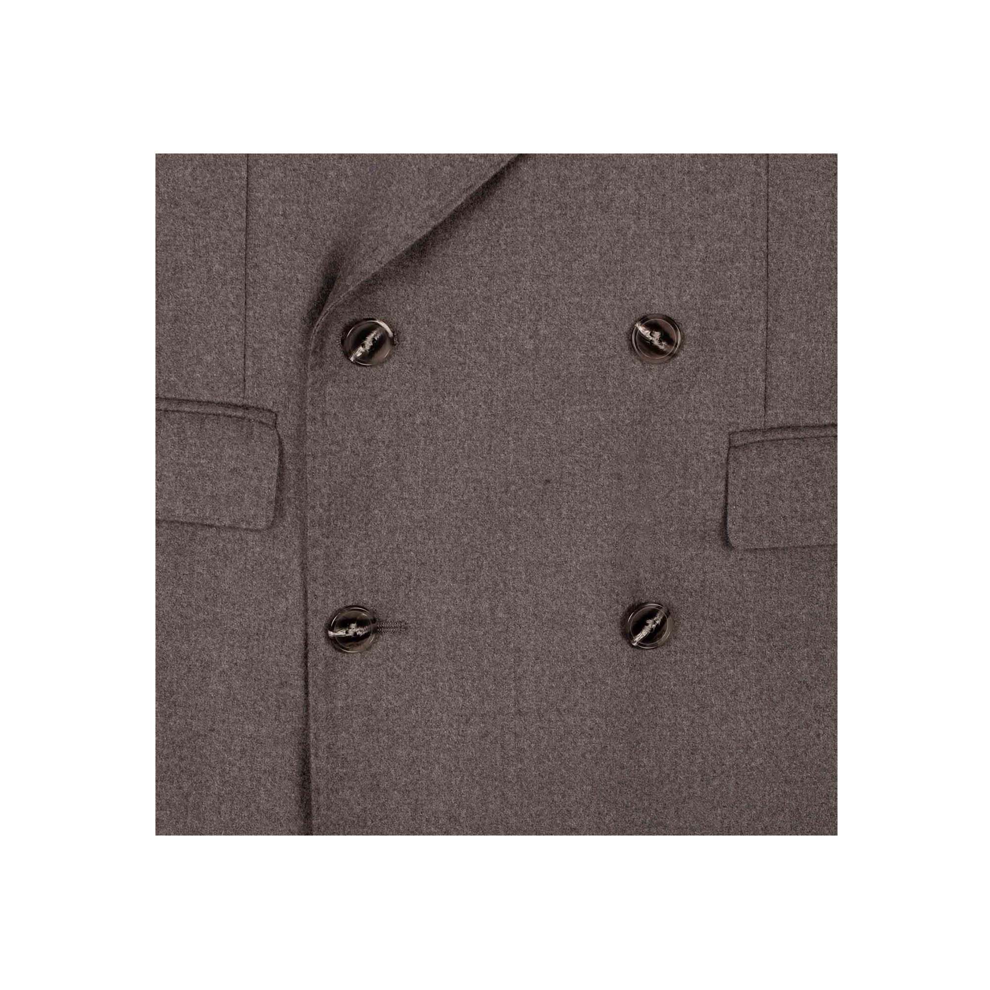 Gray Men's Double Breasted Jacket