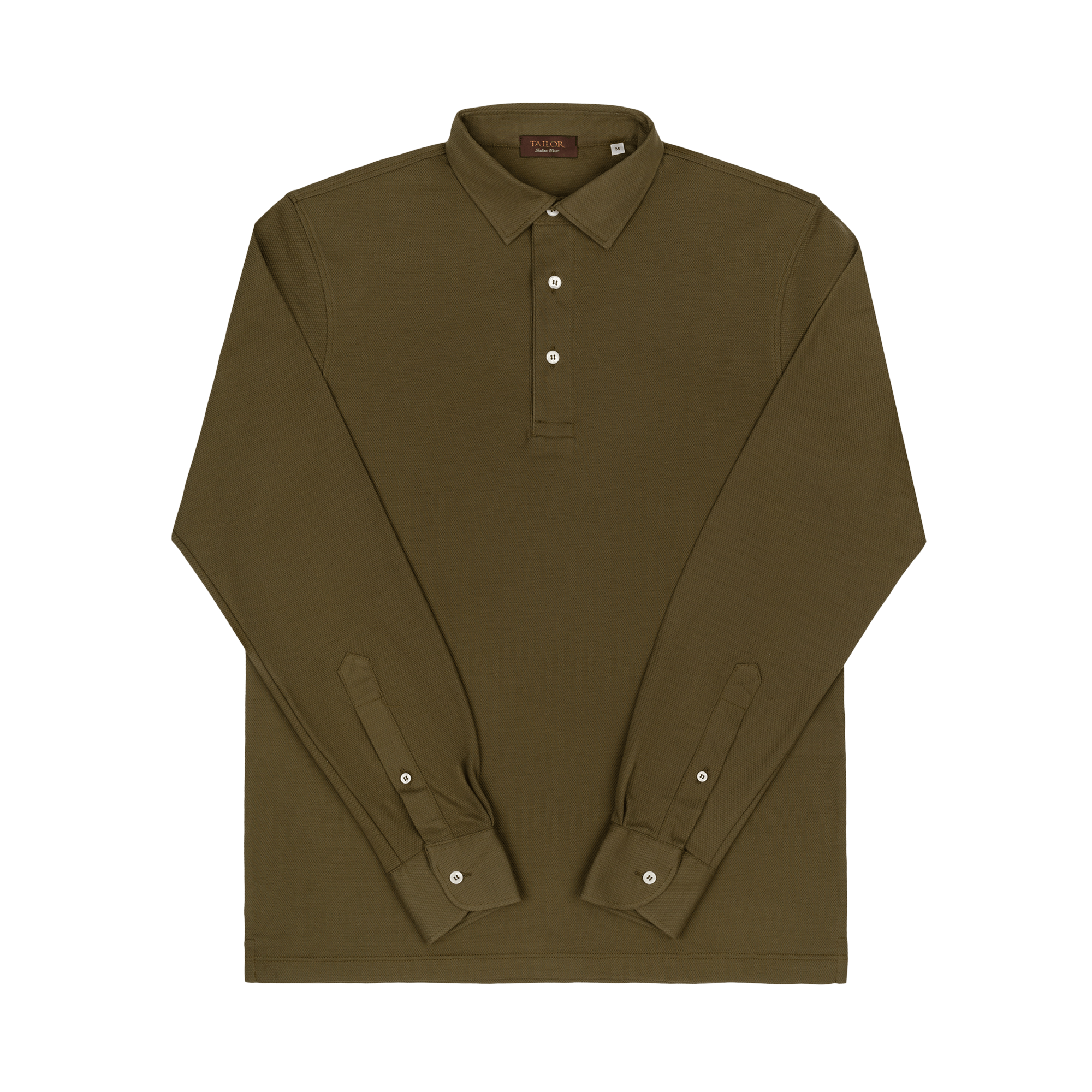 Men's Military Green Polo Shirt