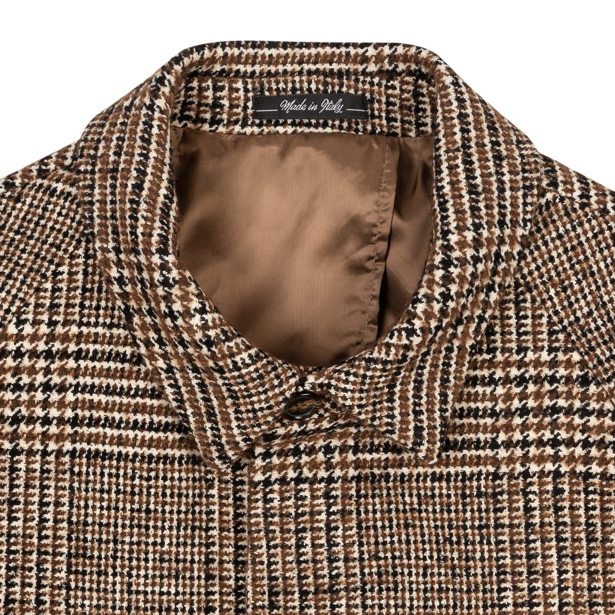 MEN'S CHECKED COAT