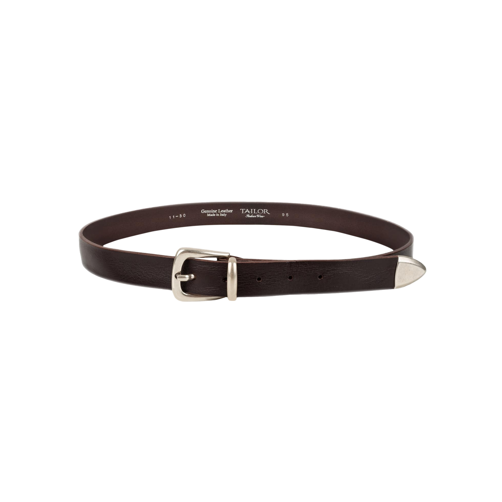 Men's Brown Leather Belt 1B1130.Vit.Moro