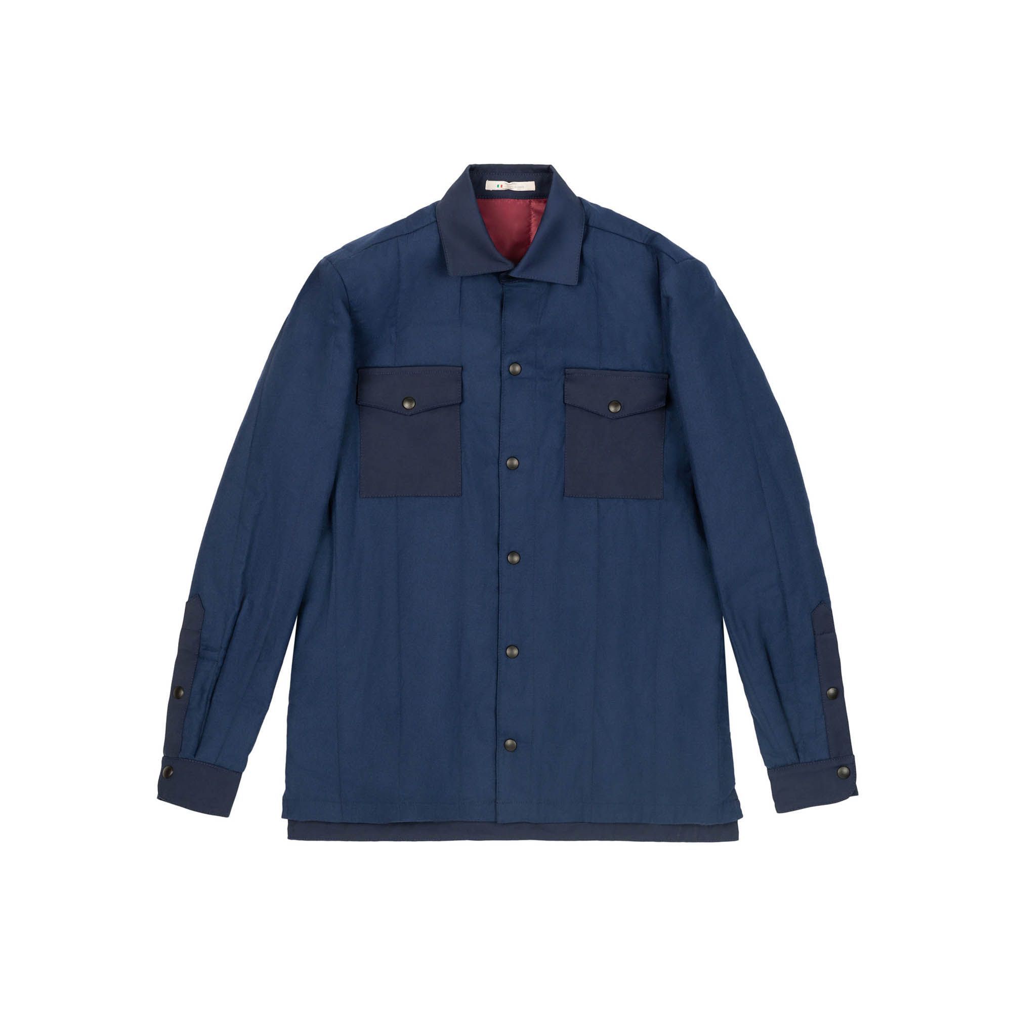 Men's Blue Overshirt Jacket