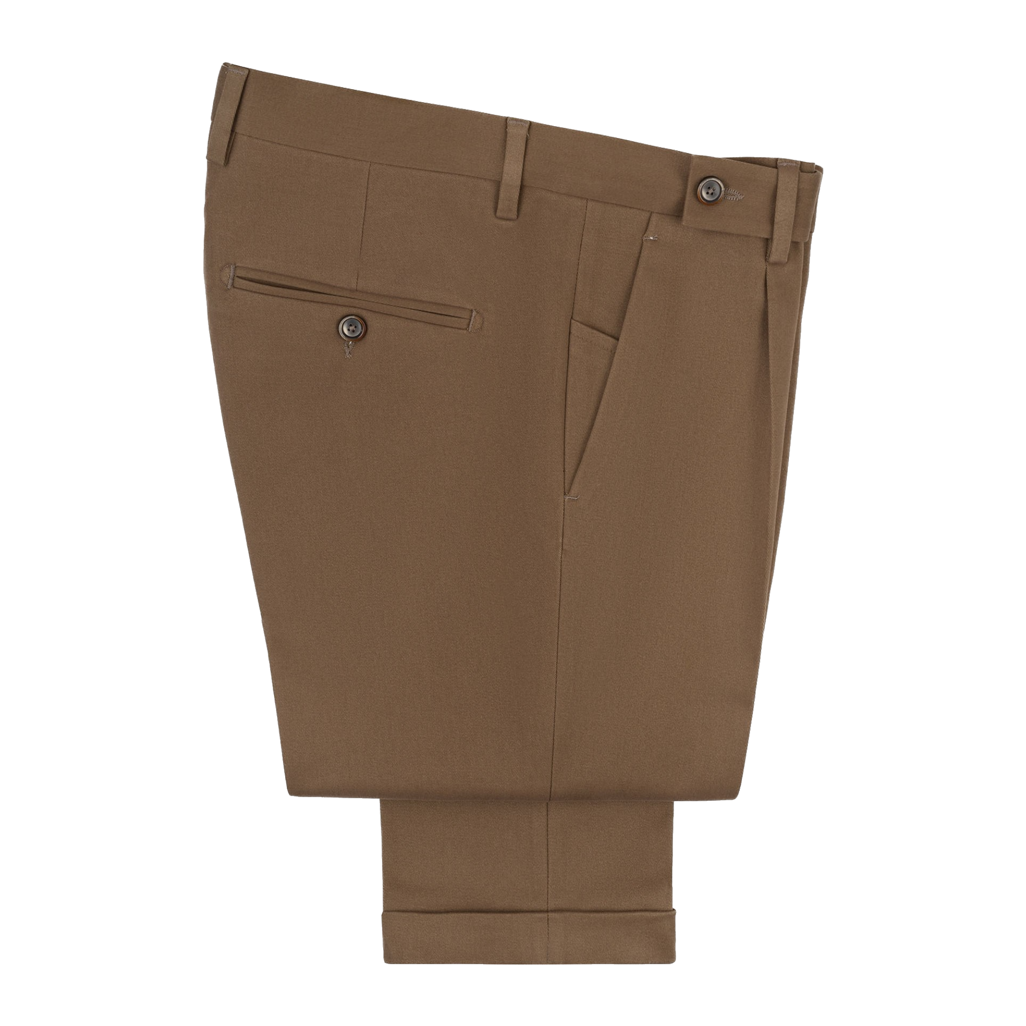 Men's Khaki Cotton Pants Silvkslac.1.Cog