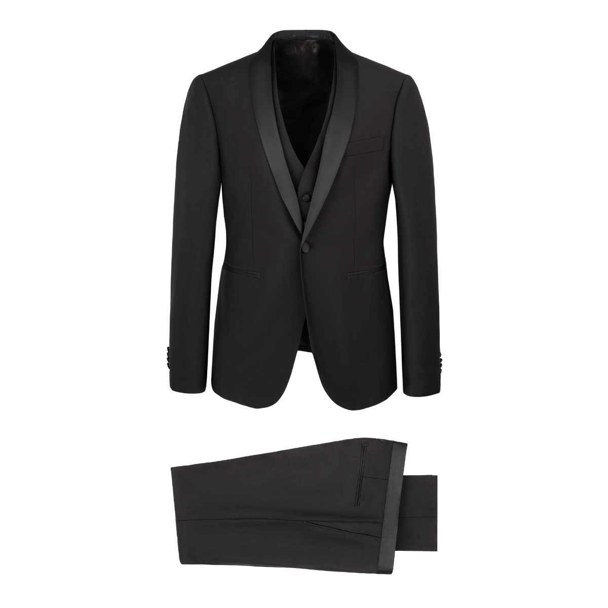 Men's Black Tuxedo Suit