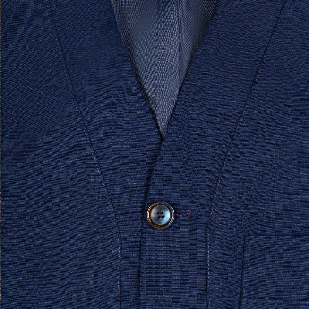 Men's Blue Blazer Coreana