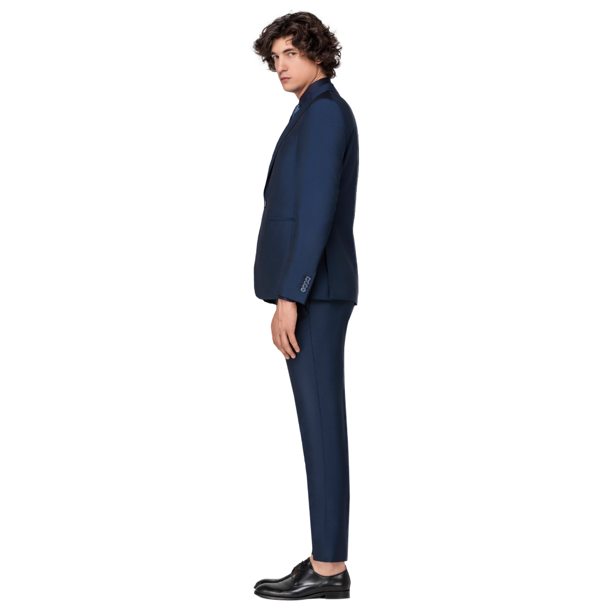 Men's Royal Blue 3 Piece Suit