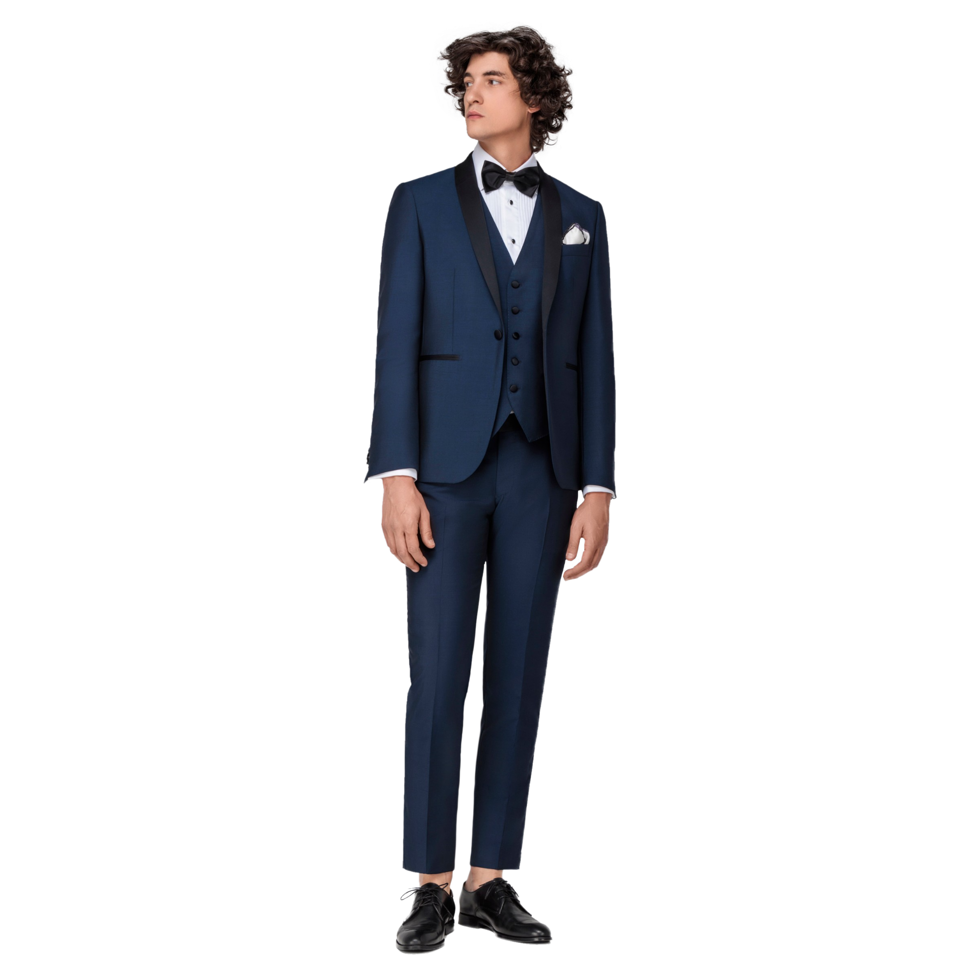 Men's Navy Tuxedo Suit