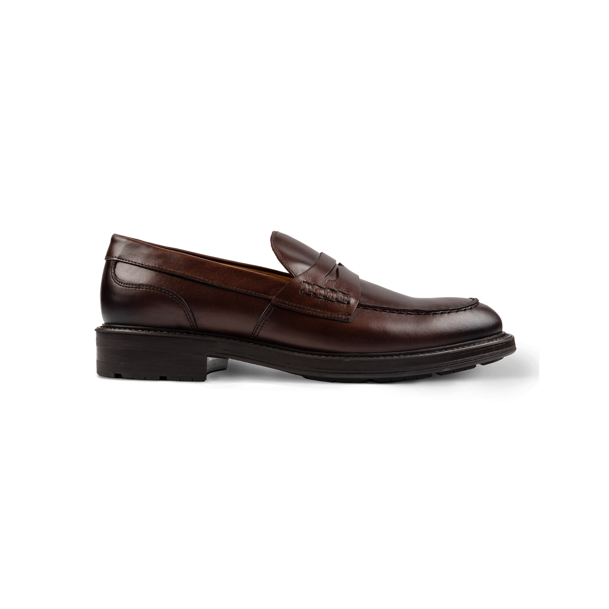 Men's Brown Penny Loafers