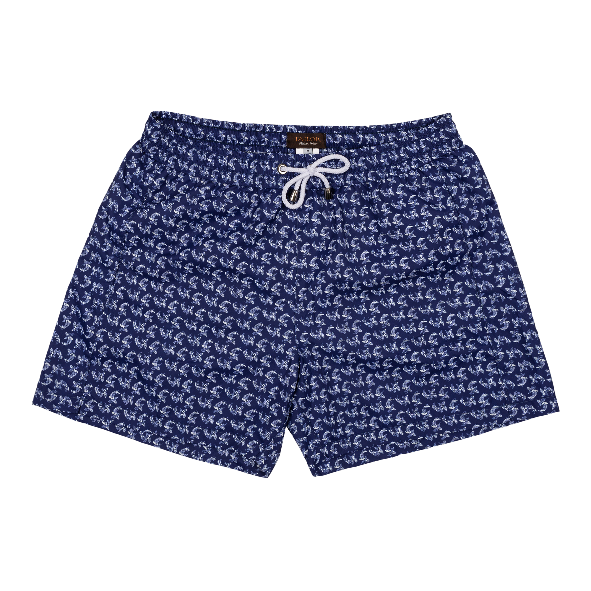 Men's classy swim shorts blue