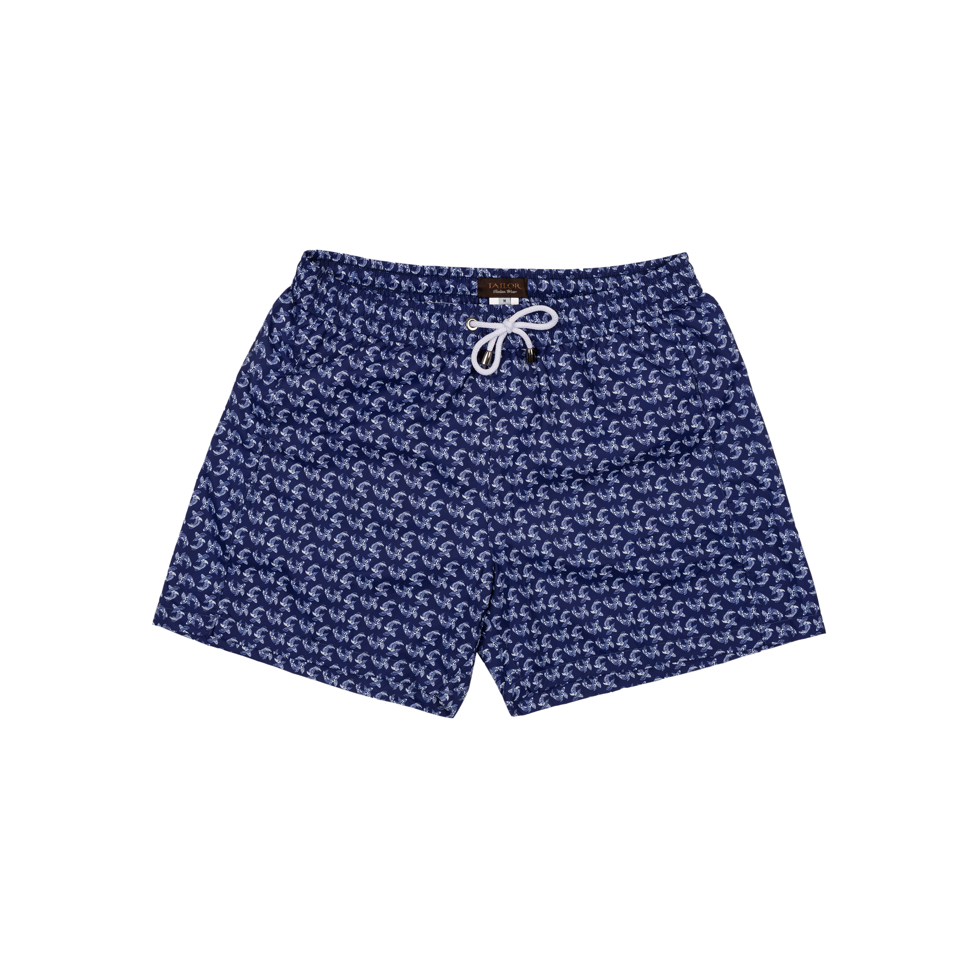 Men's classy swim shorts blue