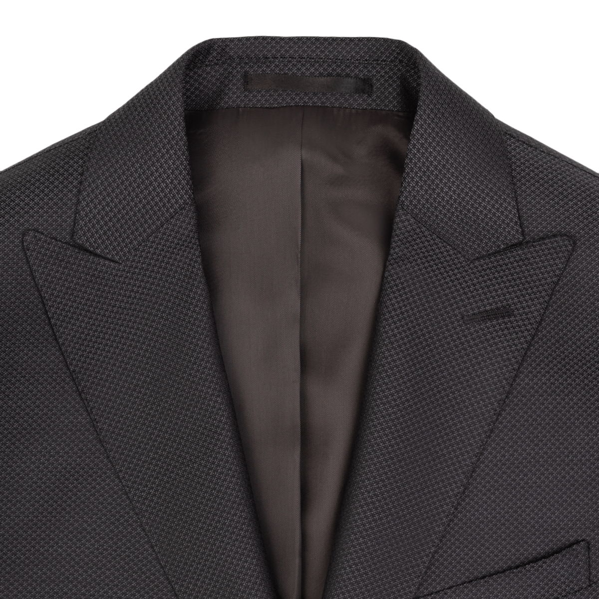 Men's Jacquard Gray 3 Piece Suit