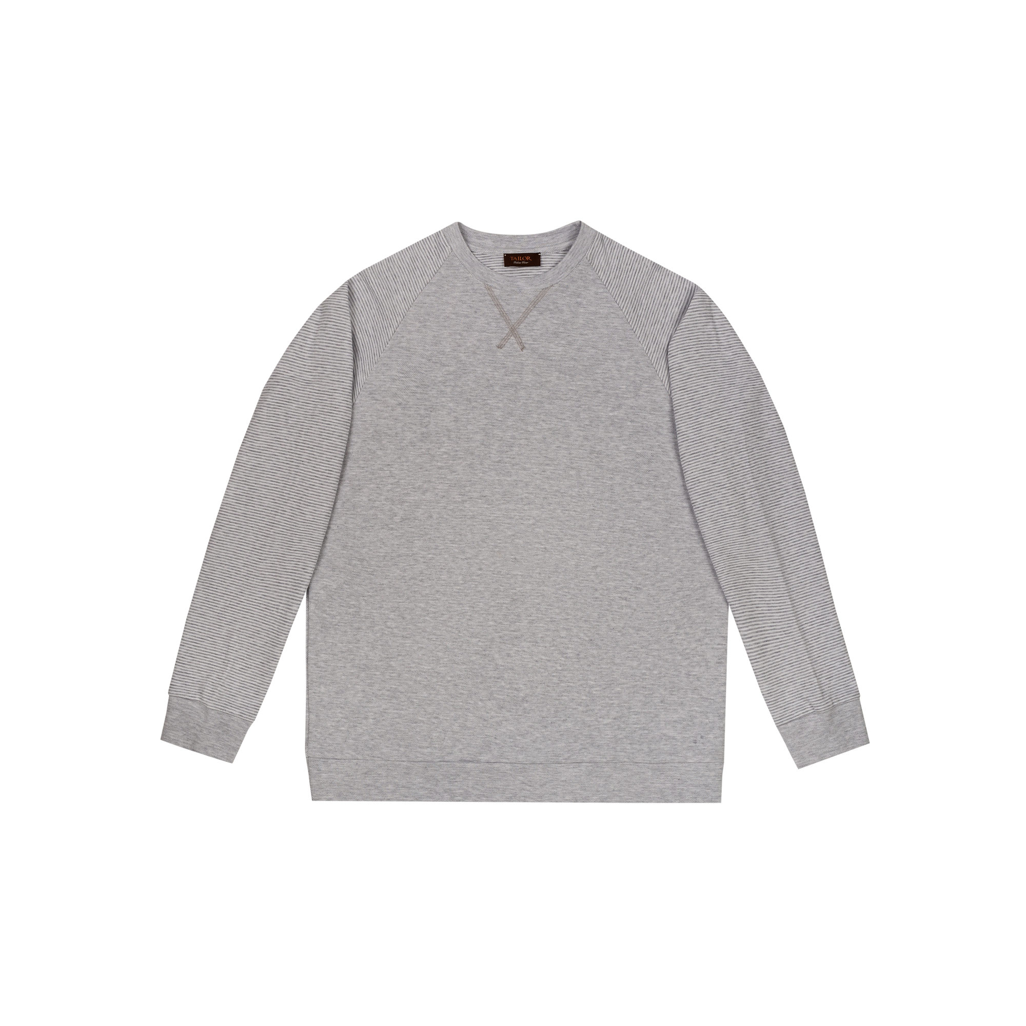 Men's Gray Crewneck Sweater