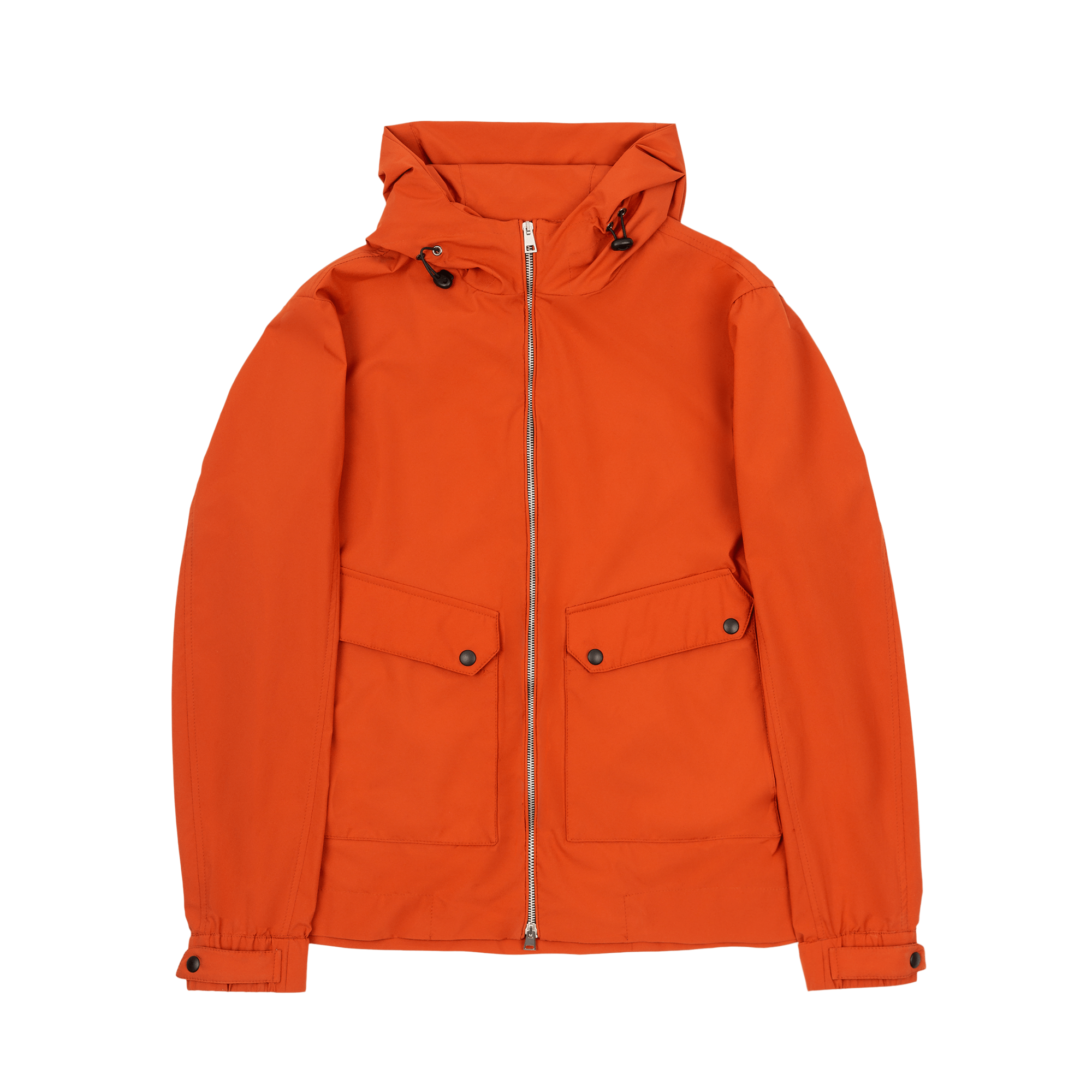 Men's Orange Windbreaker Jacket