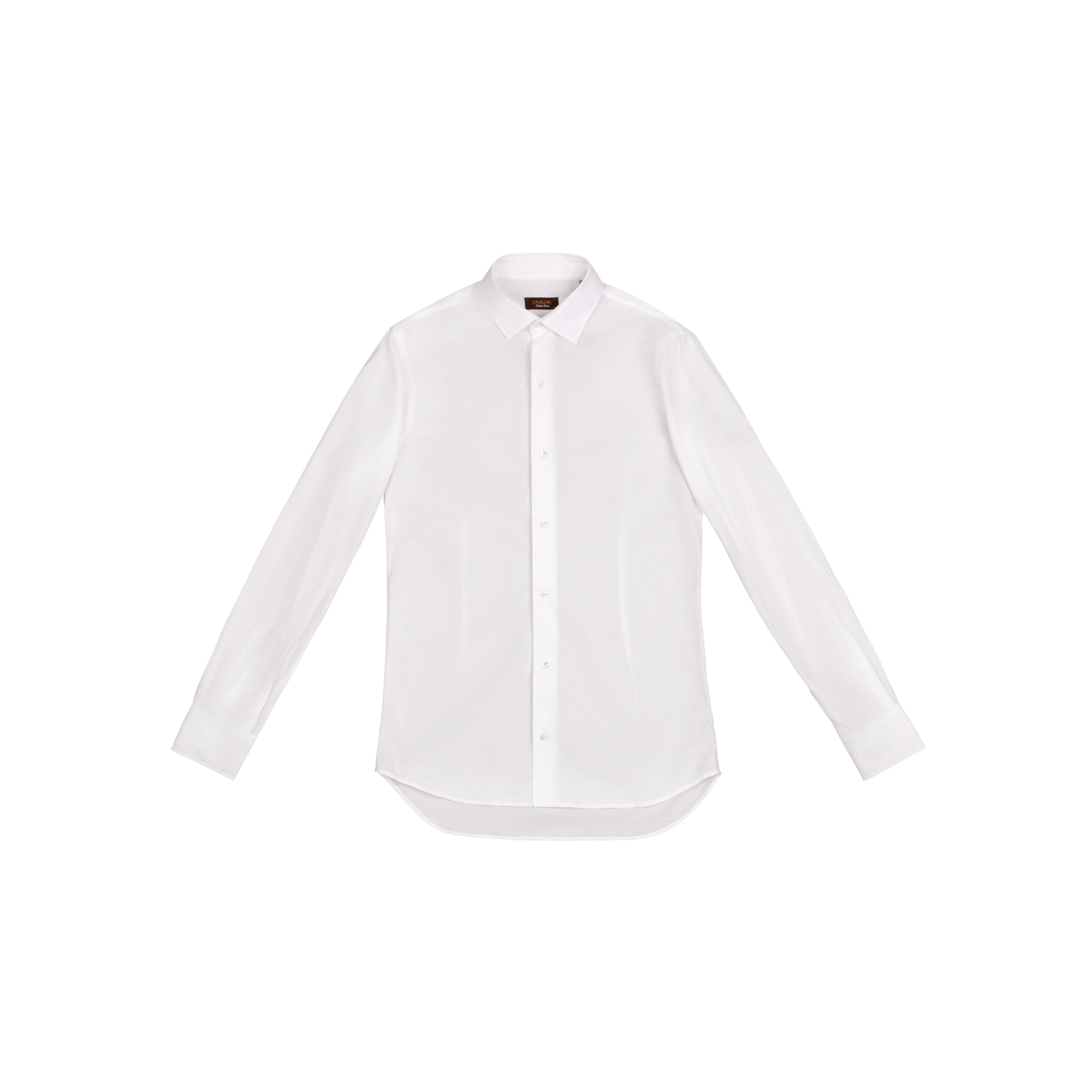 Men's White Knitted Shirt